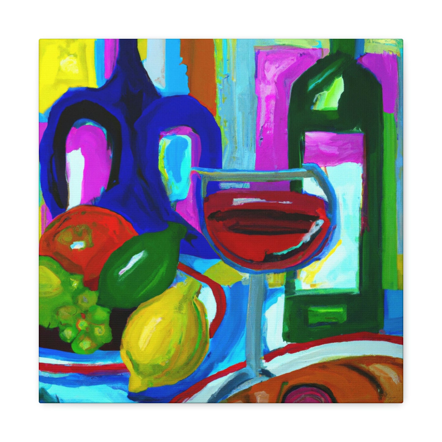 "Wine & Cheese Fête - Canvas" - Canvas