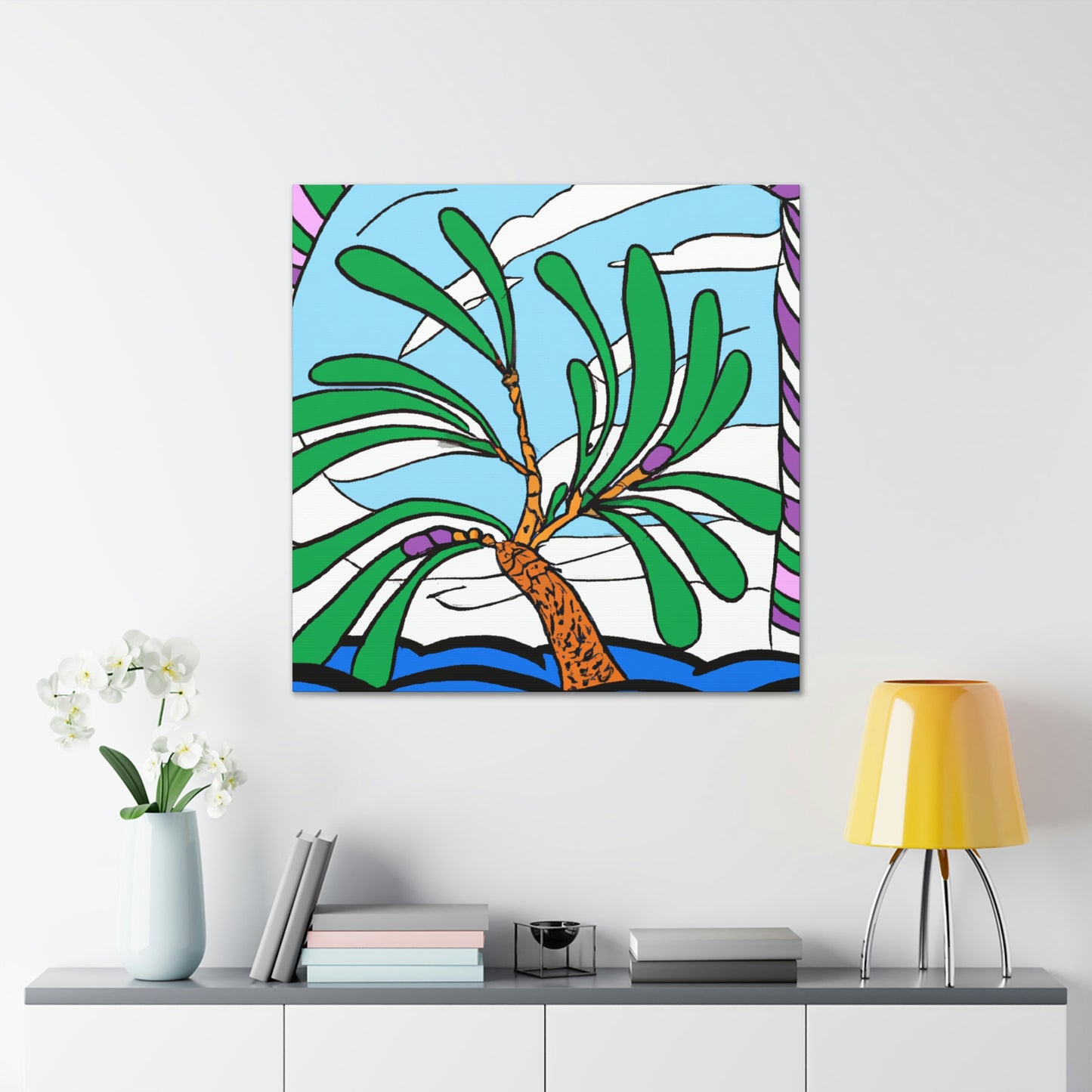 Willow Tree Pop Art - Canvas