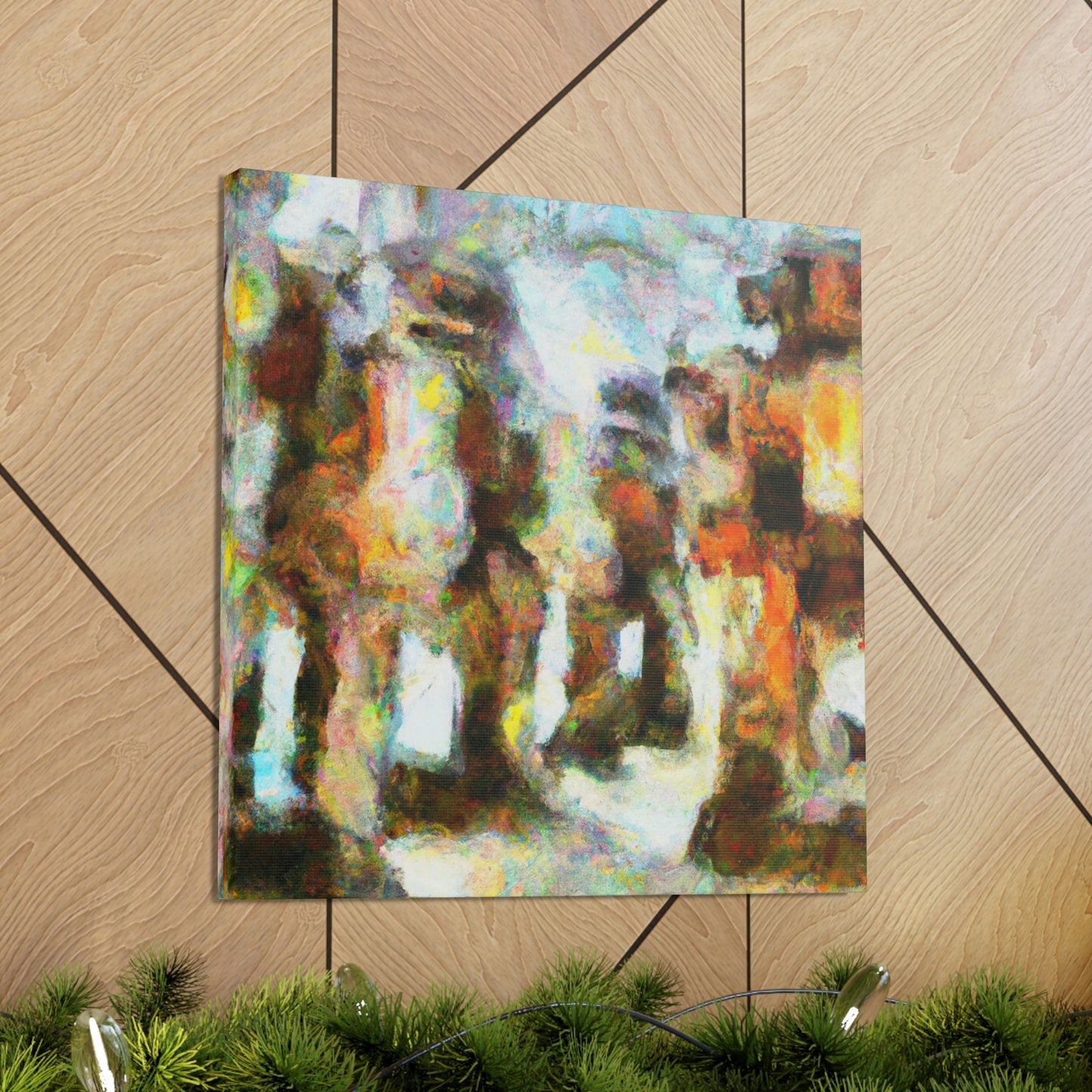 Robots of Impressionism - Canvas