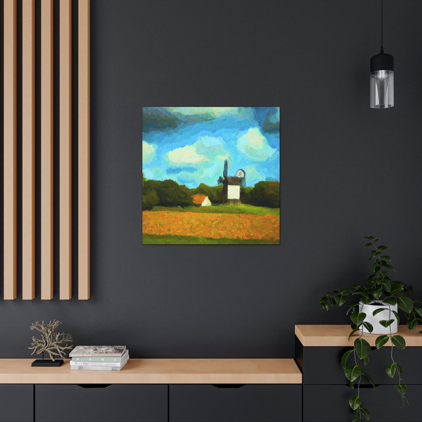 Windmill of the Future - Canvas