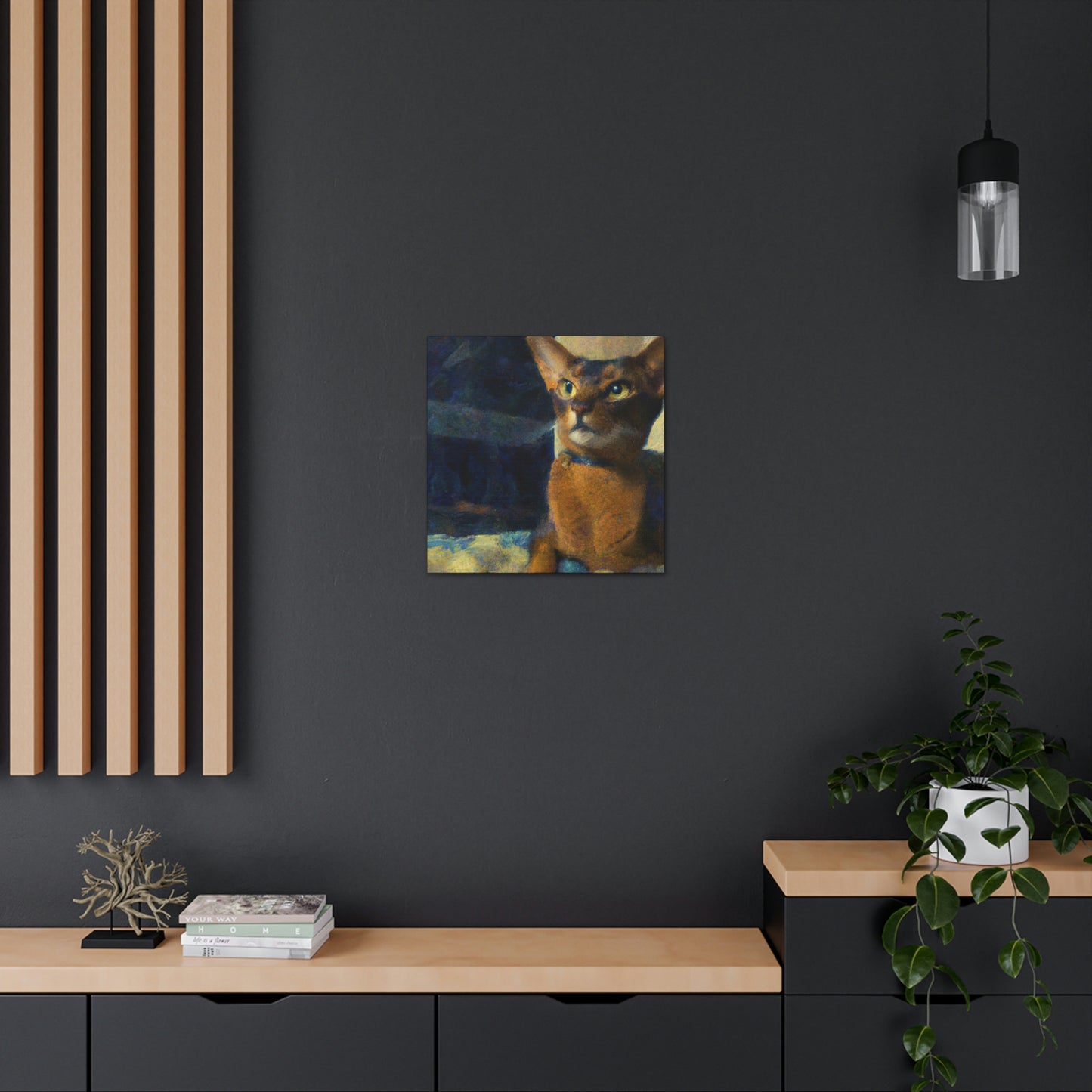 Abyssinian Surreal Sight - Canvas