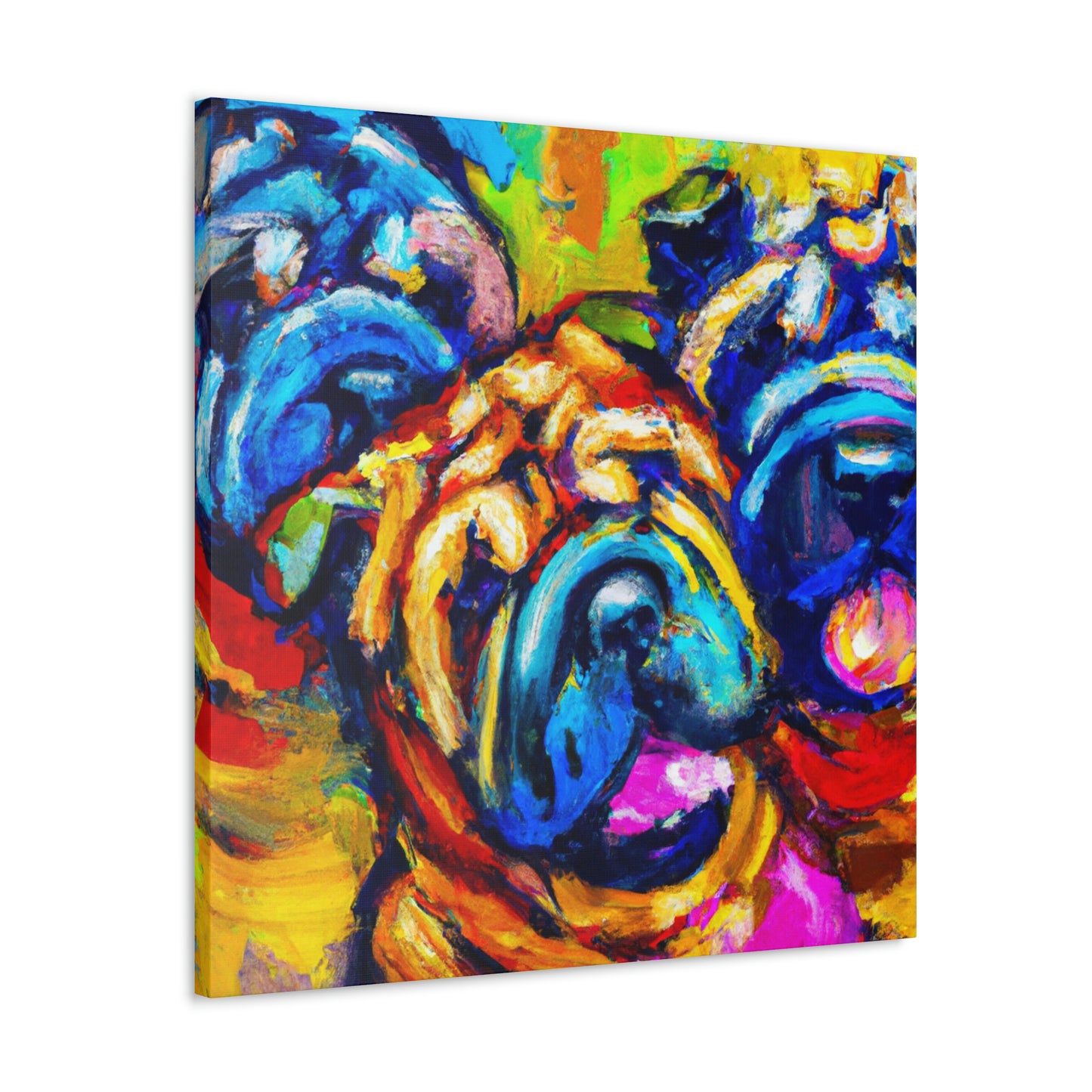 Shar Pei Dreamscape - Canvas