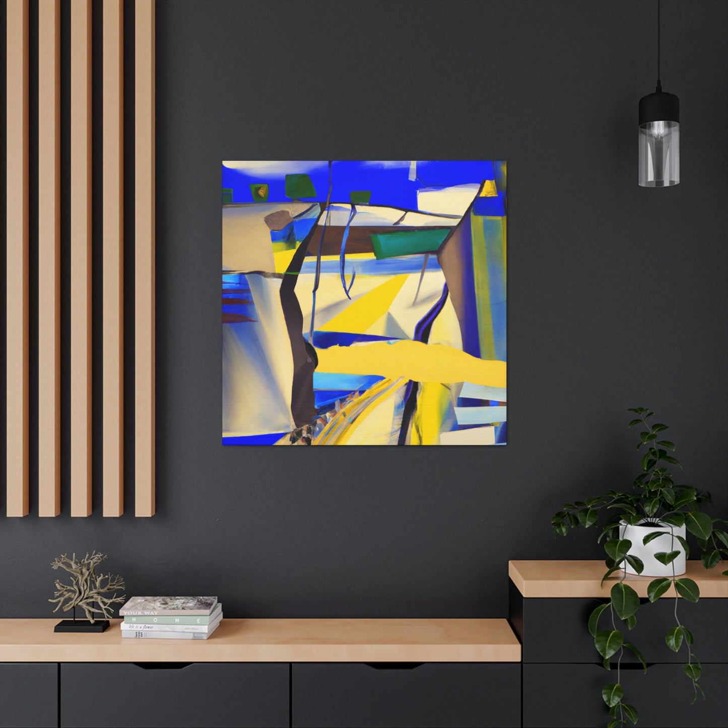 "Coastline In Motion" - Canvas