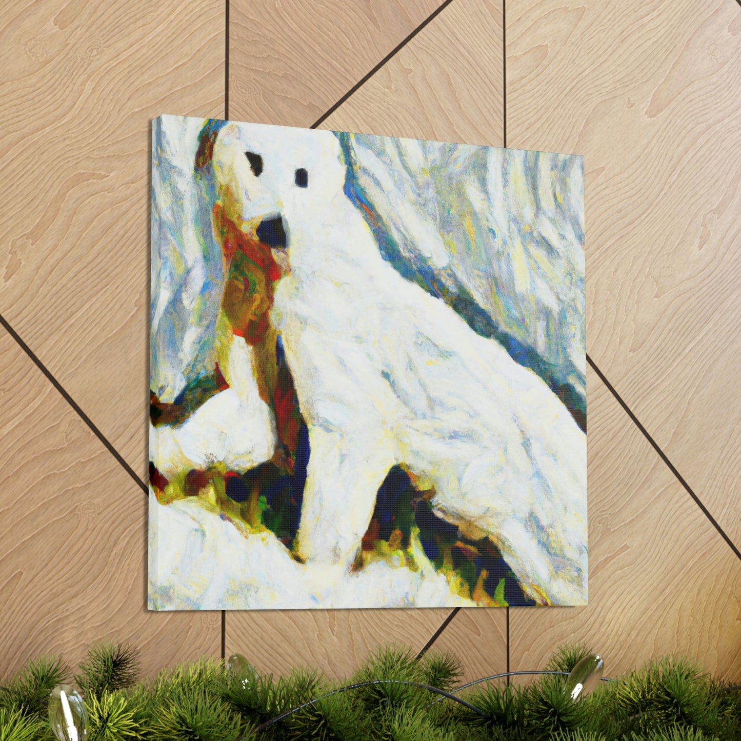 "Ermine's Majestic Splendor" - Canvas