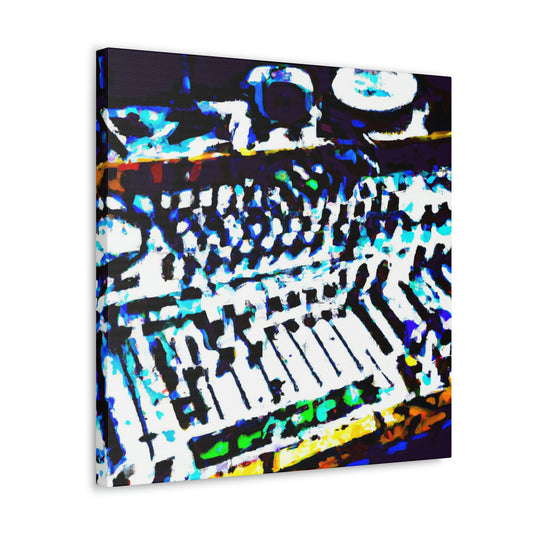 "Mixing Board Melodies" - Canvas