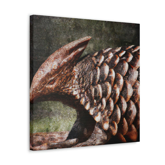 "Pangolin in India's Soul" - Canvas