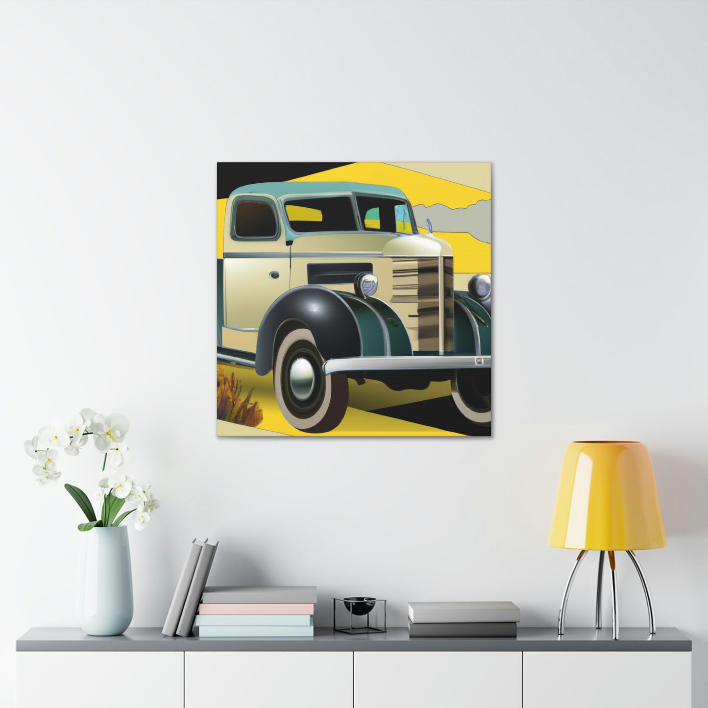 "Dusty Pickup Jubilee" - Canvas