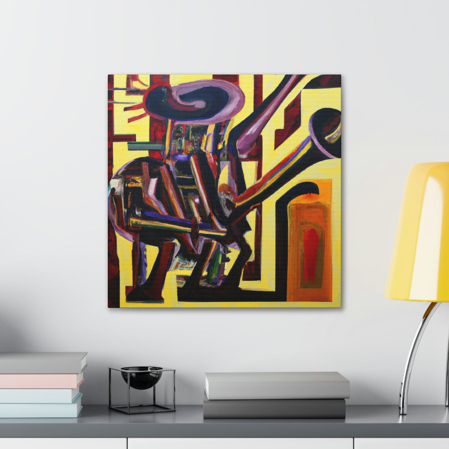 "Trumpet in Harmony" - Canvas