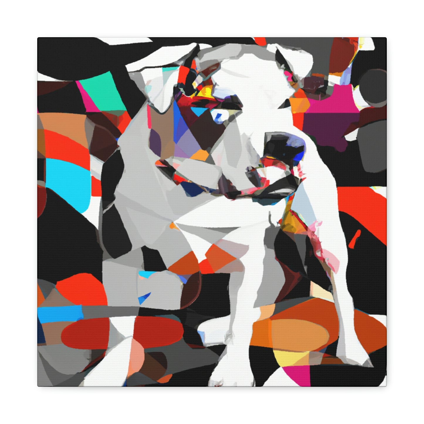 "American Bulldog Iconography" - Canvas