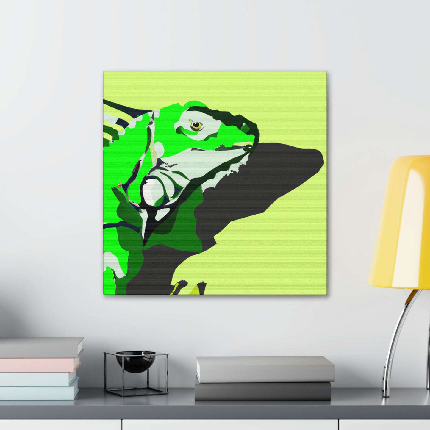 Iguanas in Stillness - Canvas