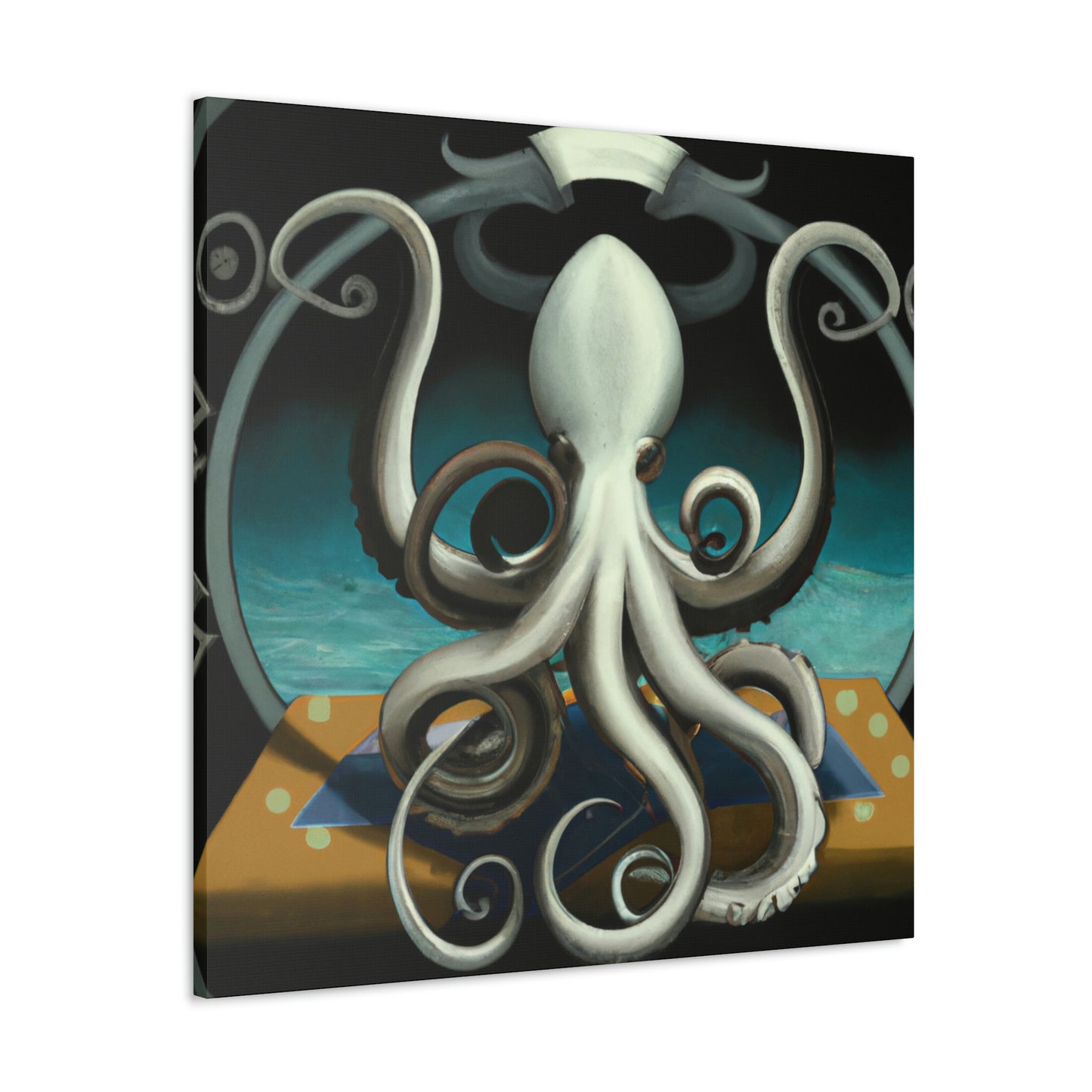 "Octopus at Dusk Dusk" - Canvas