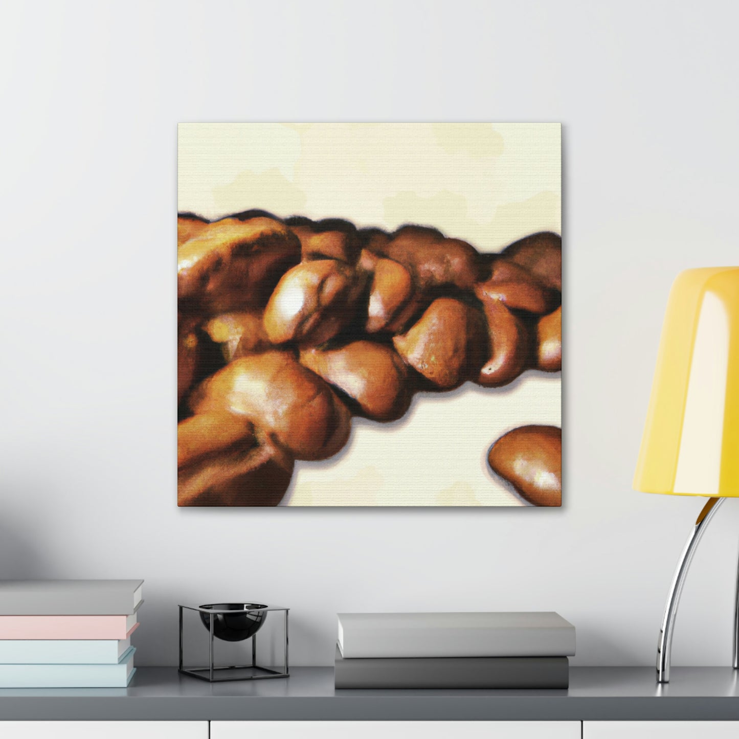 Coffee Beans in Neoclassicism - Canvas