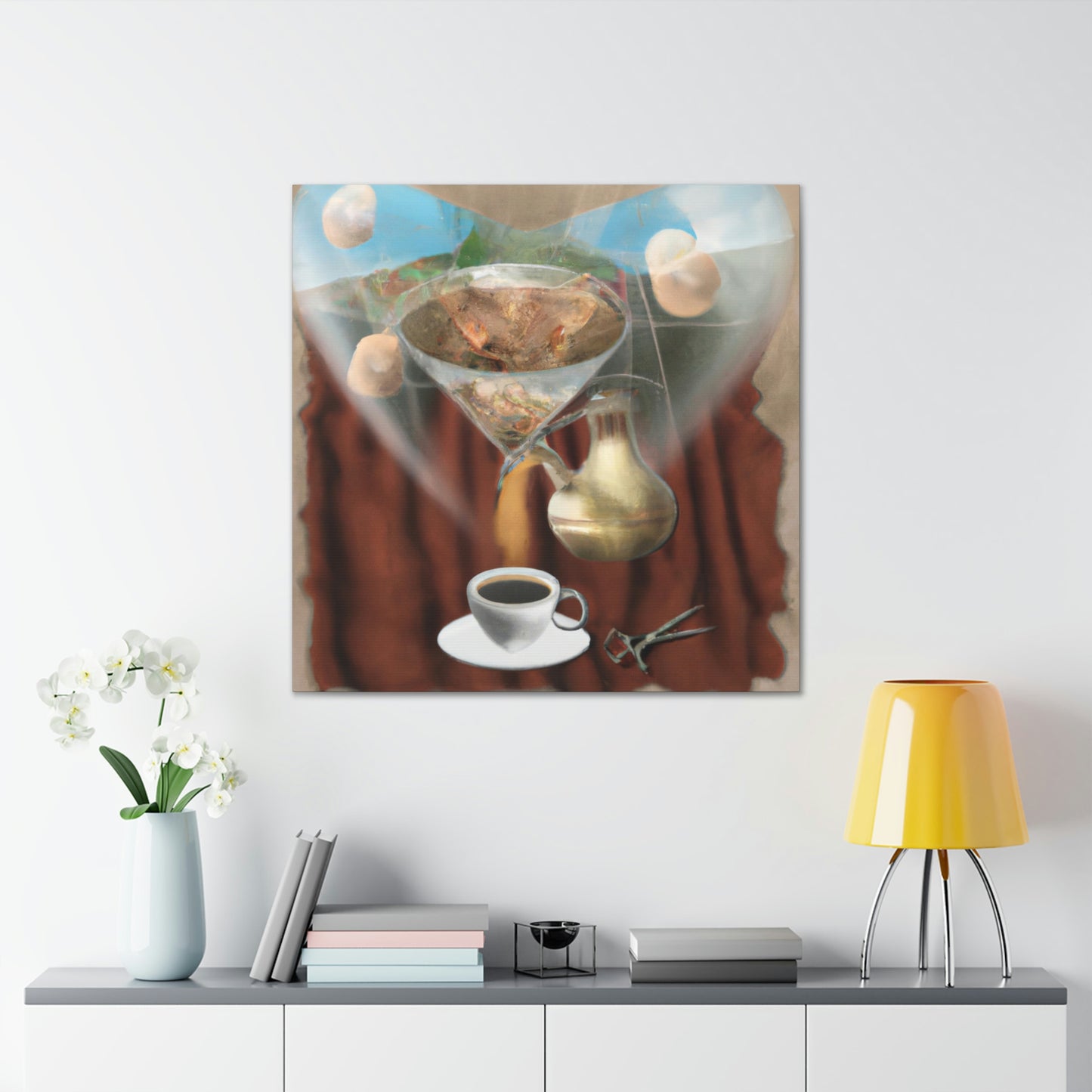 Coffee Wonder Surreal - Canvas