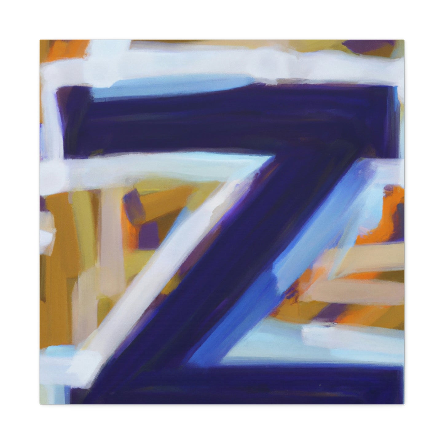 "Z for Abstraction" - Canvas