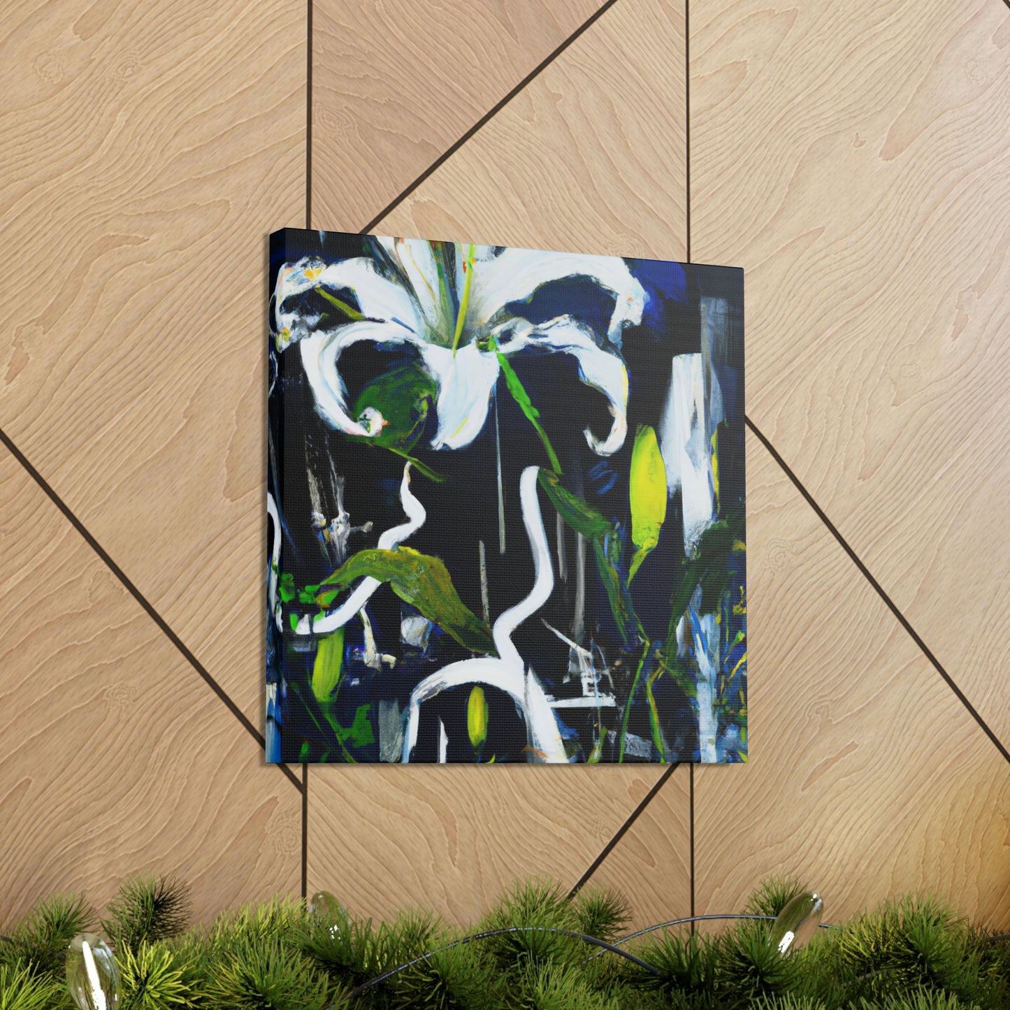 Lily's Rising Spirit. - Canvas