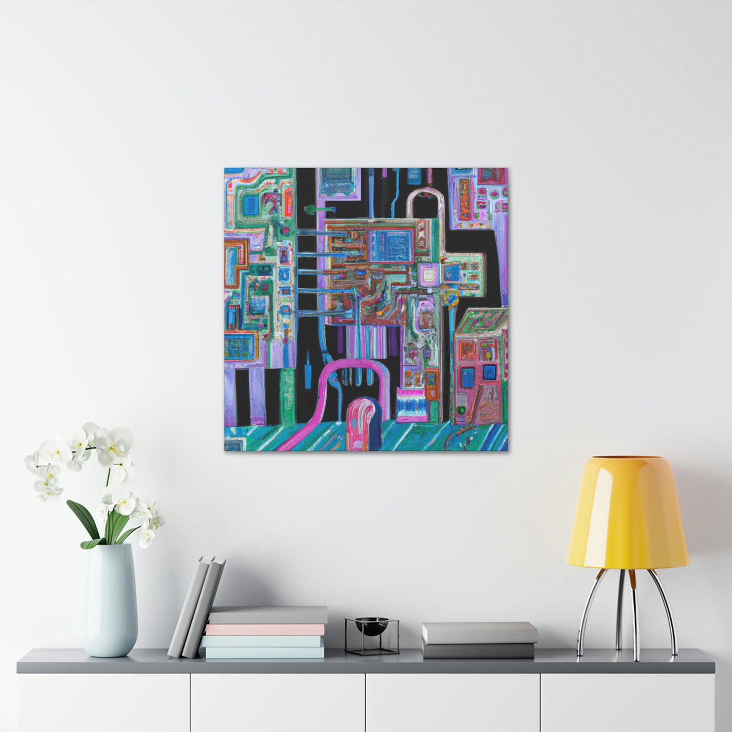 "Starburst Flight of Fancy" - Canvas