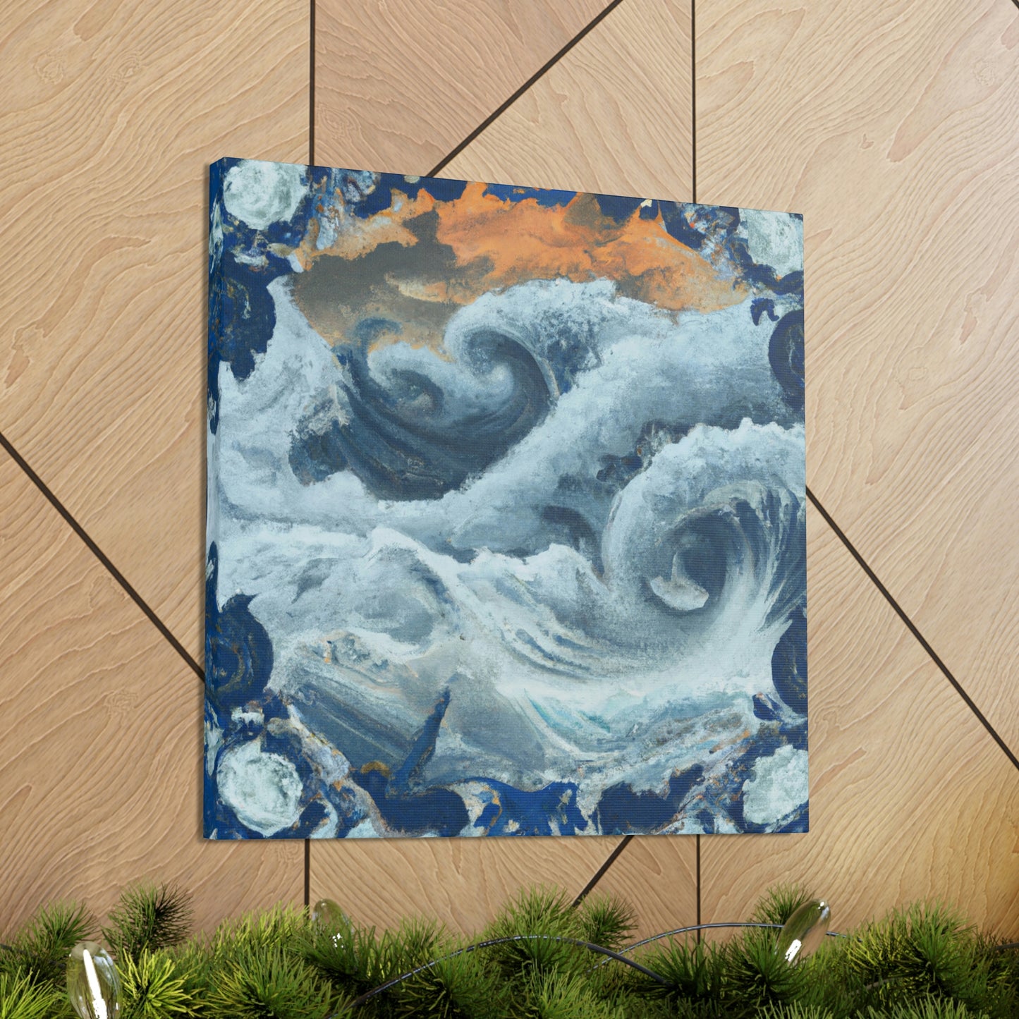 "Sailing the Waves - Canvas" - Canvas