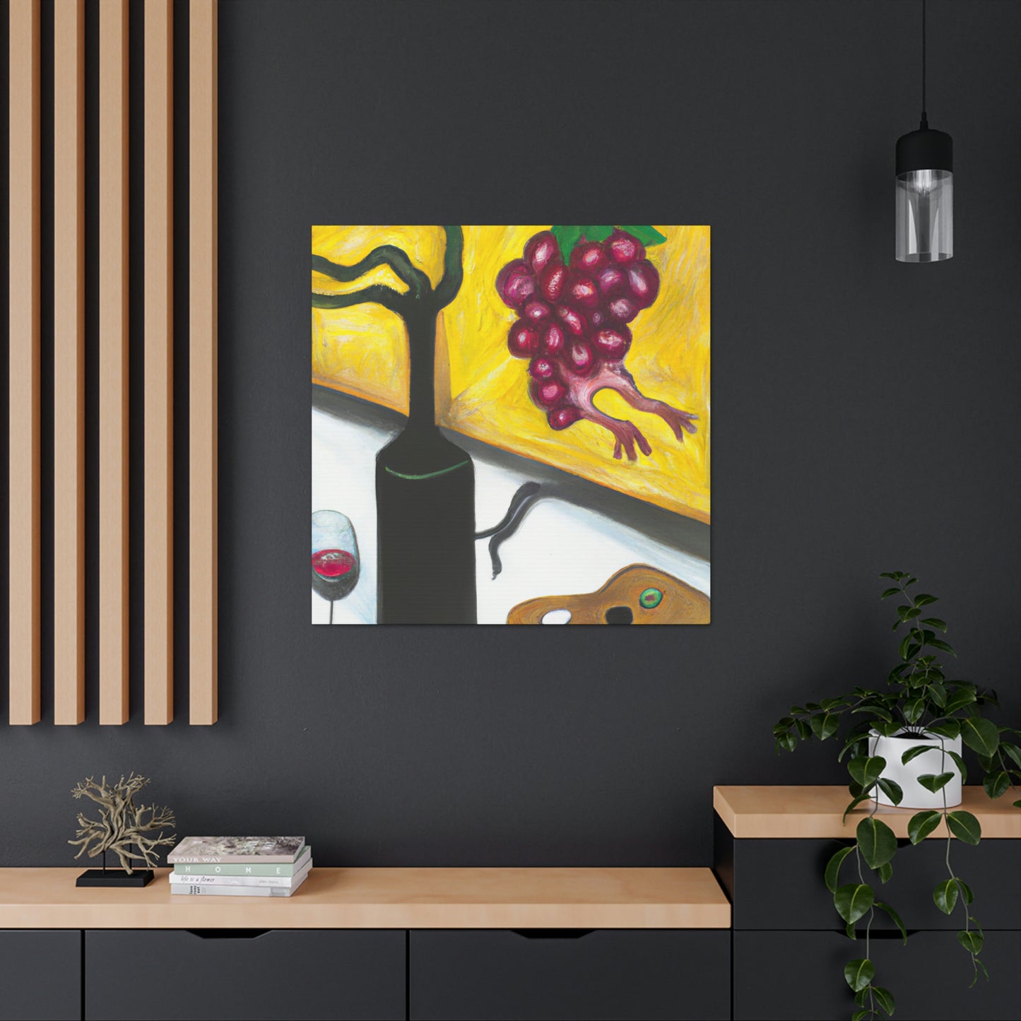 Wine in Dreamsland - Canvas