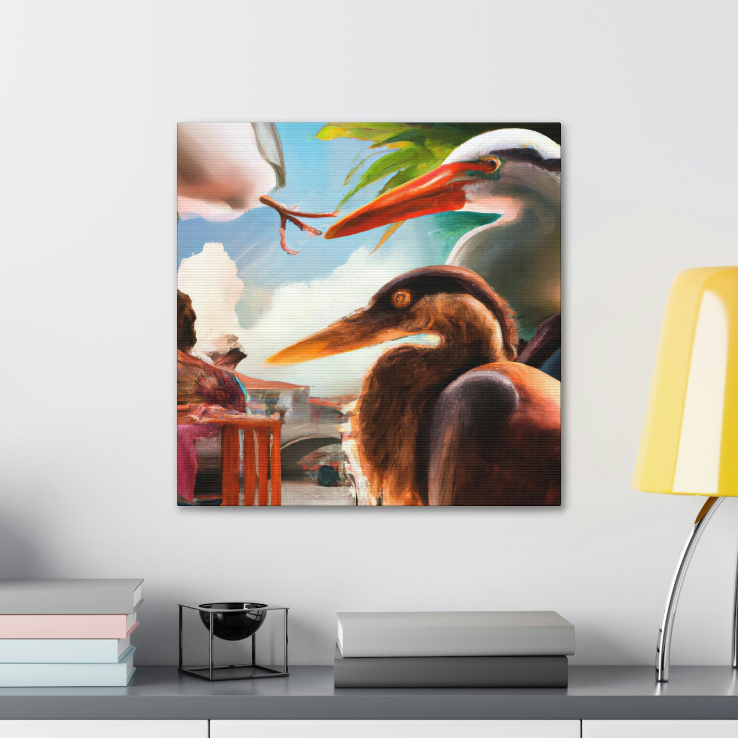 "Timeless Dreamland Scene" - Canvas