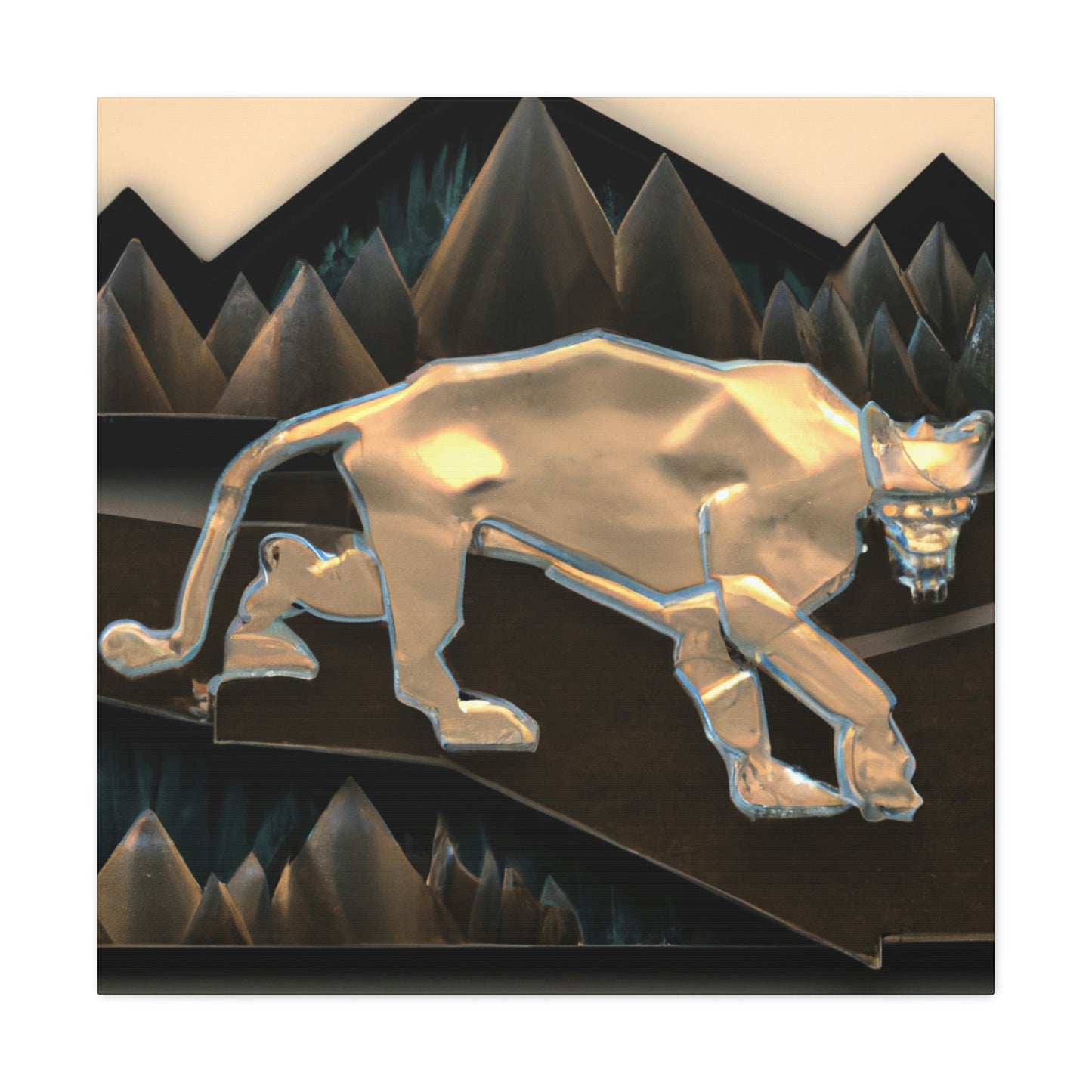 Majestic Cougar Majesty - Canvas