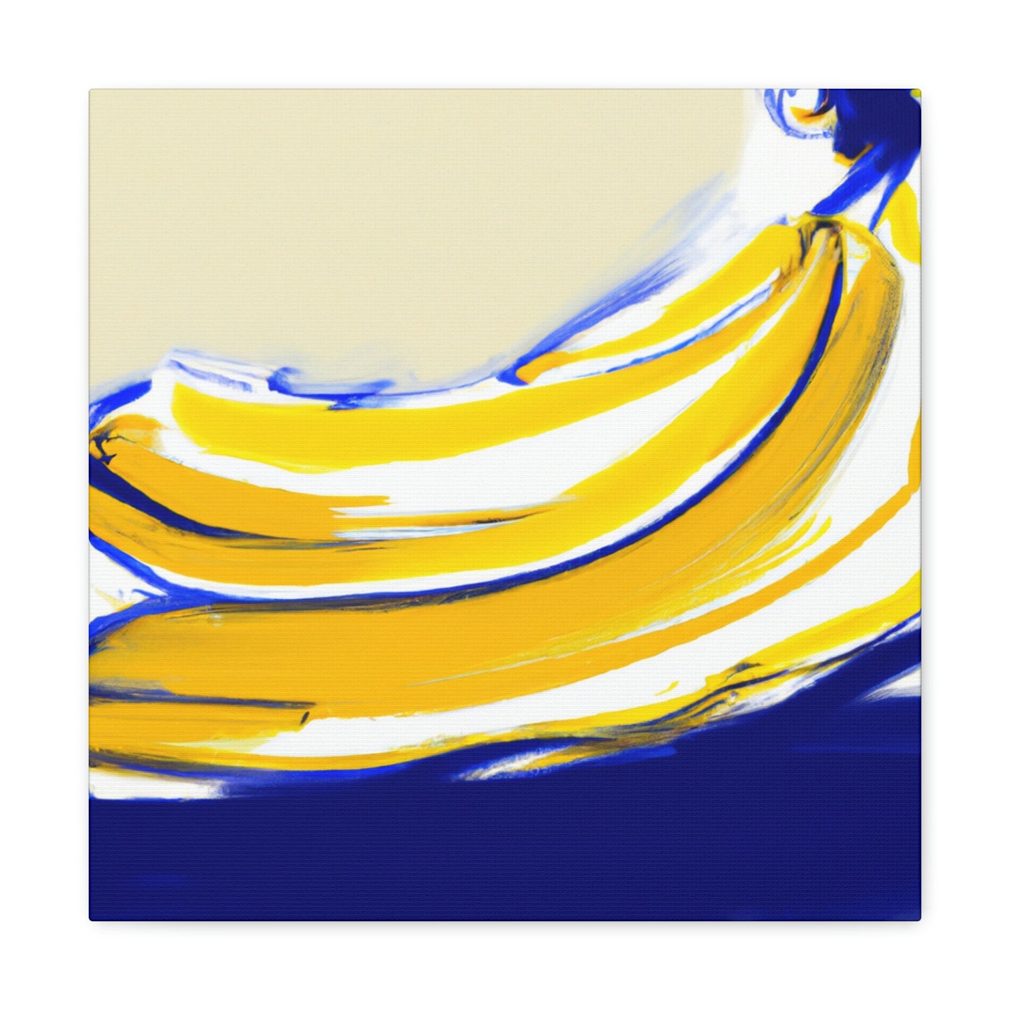 "Banana in Expressionism" - Canvas