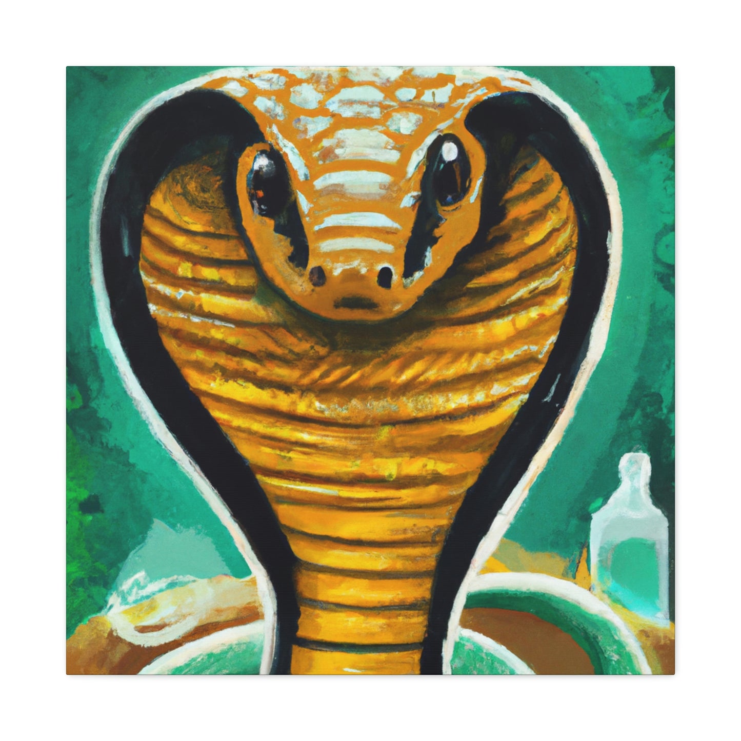 "Cobra King ofPower" - Canvas