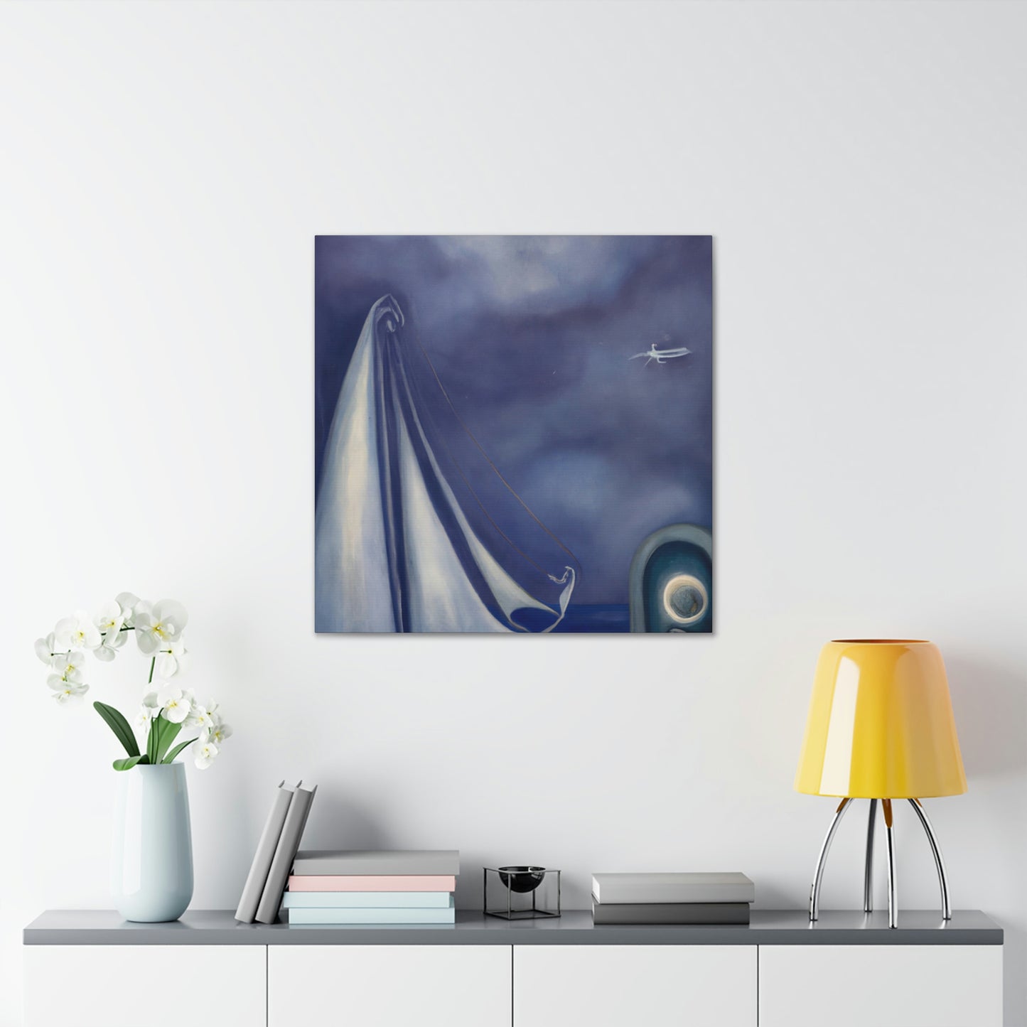 "Harbor of Minimalism" - Canvas