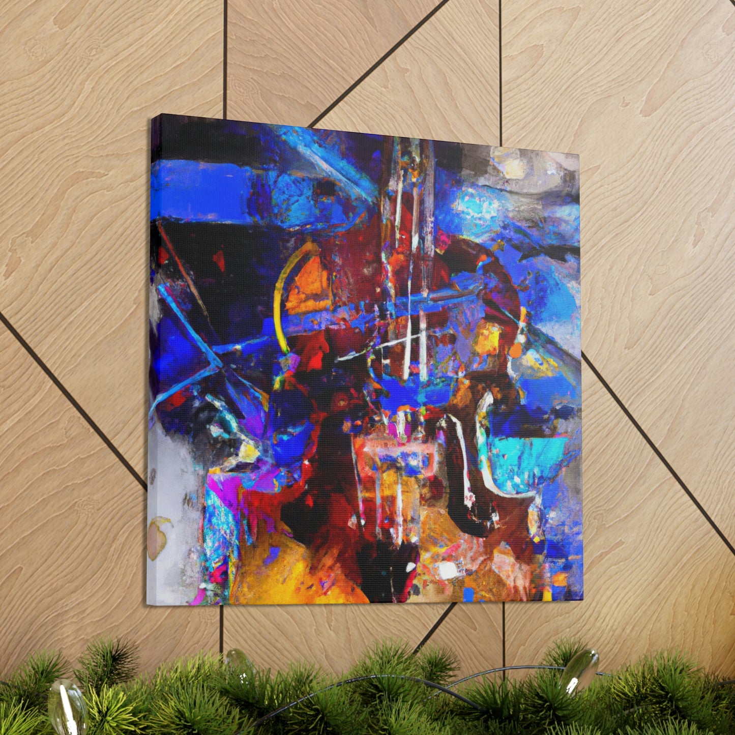 Violin of Expressionism - Canvas