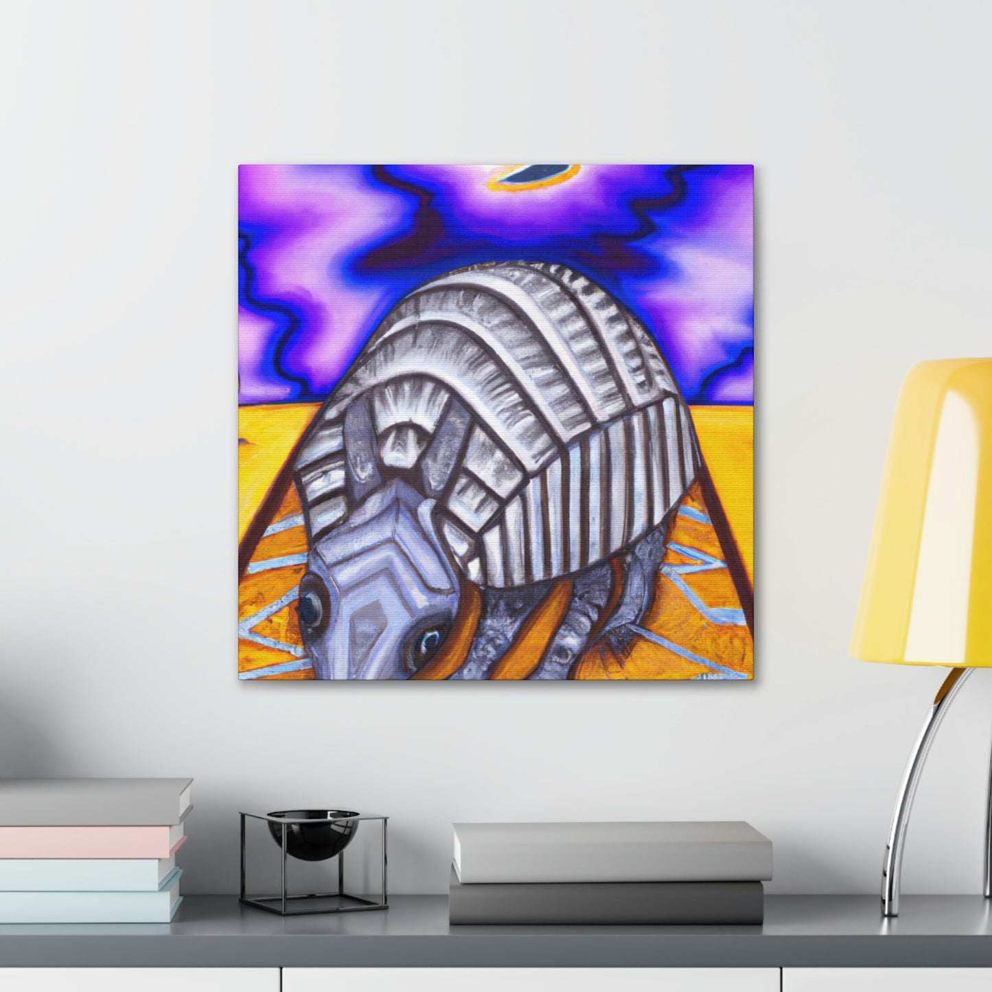 Armadillo in Deco - Canvas