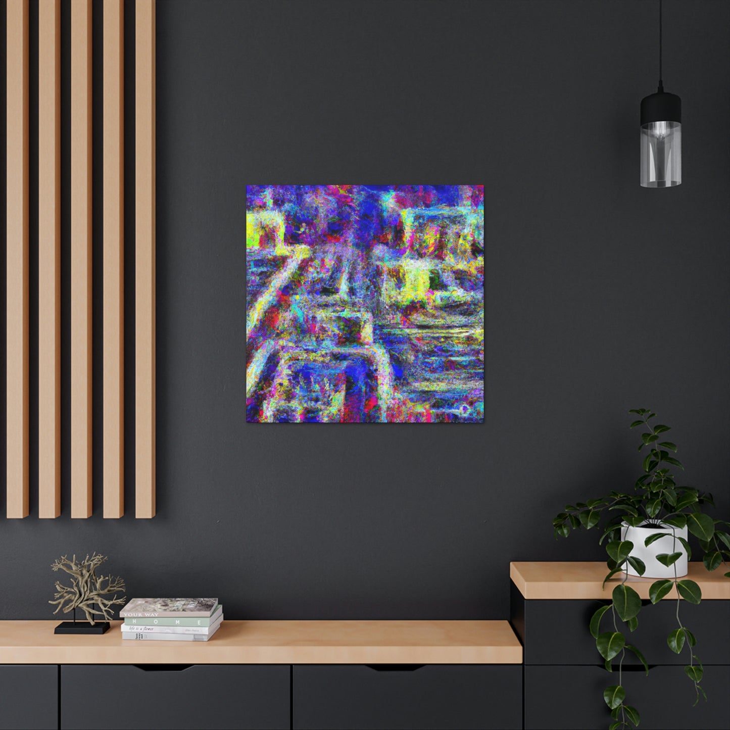 "Technology in Impressionism" - Canvas