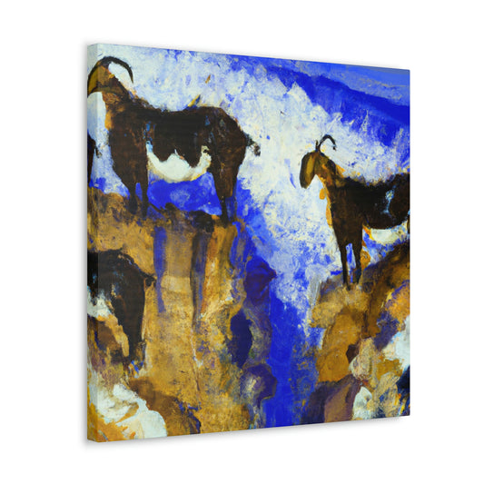 Mountain Goats Unleashed - Canvas