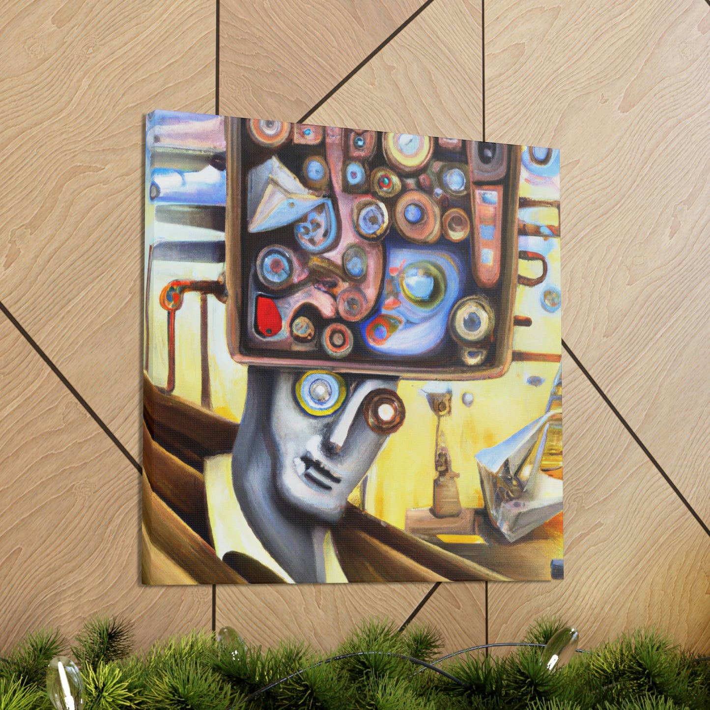 "Mechanical Surrealism Dream" - Canvas