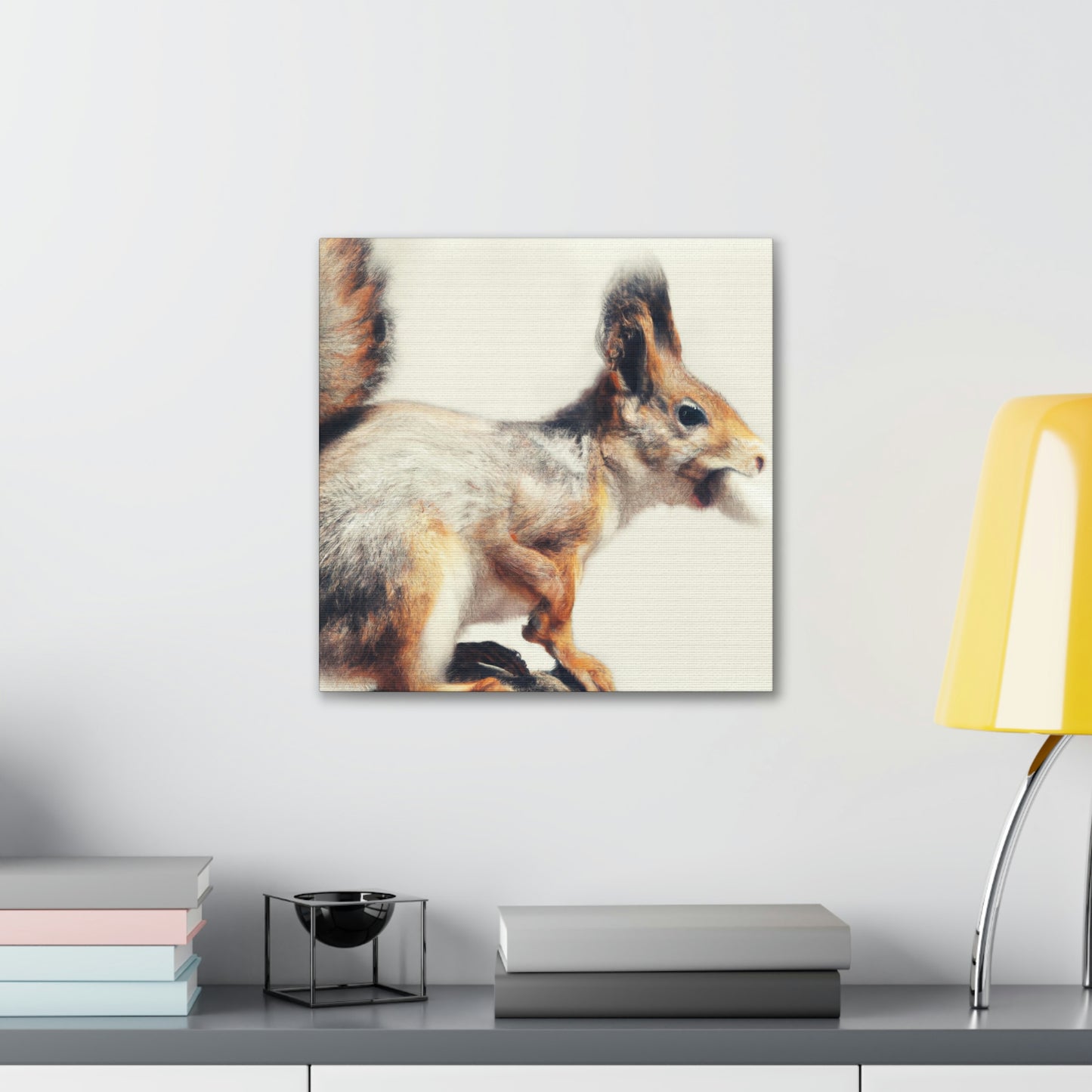 Squirrel In Repose - Canvas