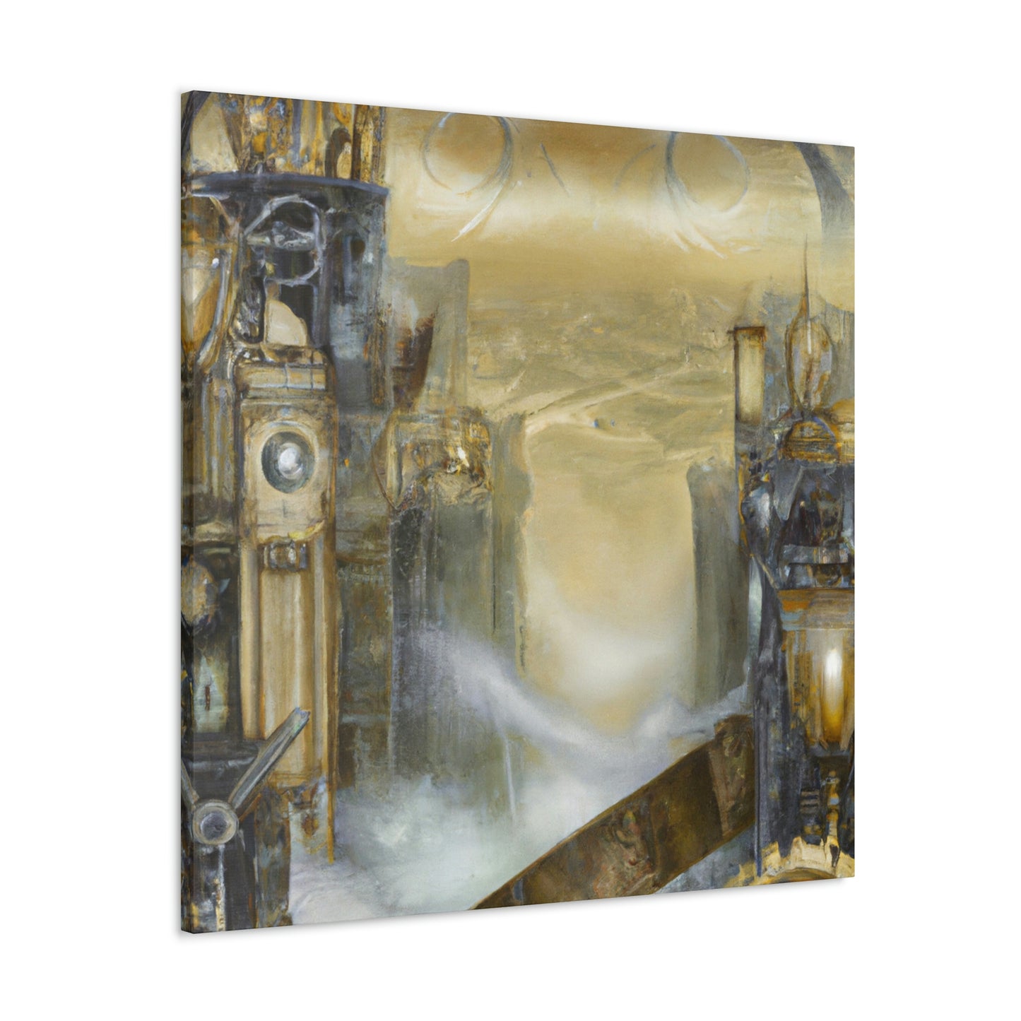 "Deco's Steampunk Dream" - Canvas