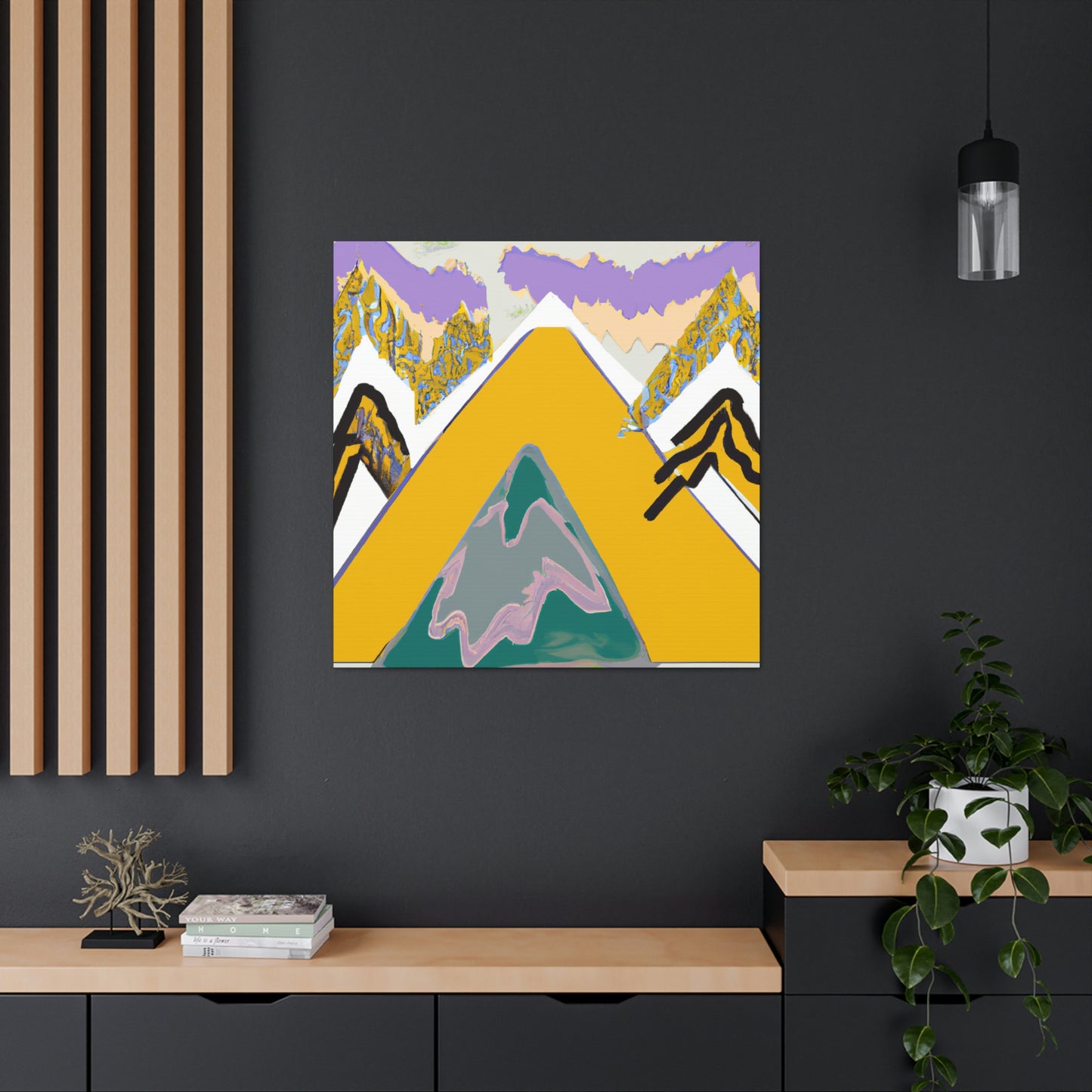 Mountain Majesty Awes. - Canvas