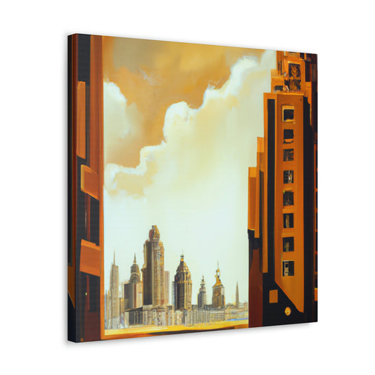 "Art Deco Masterpiece" - Canvas