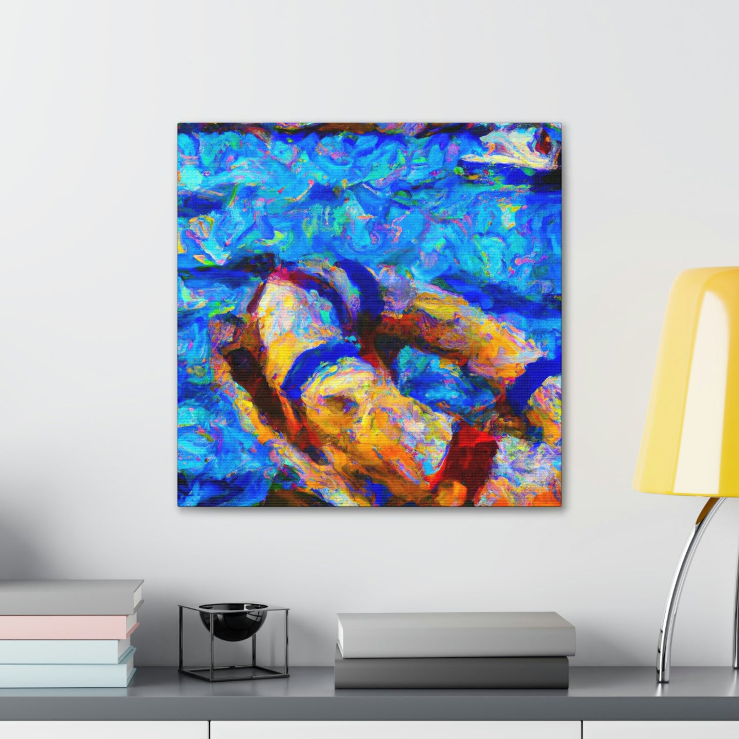 "Life Raft Adrift" - Canvas