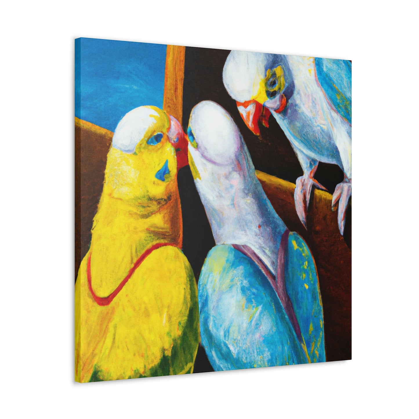 Parakeet Dreamscape - Canvas