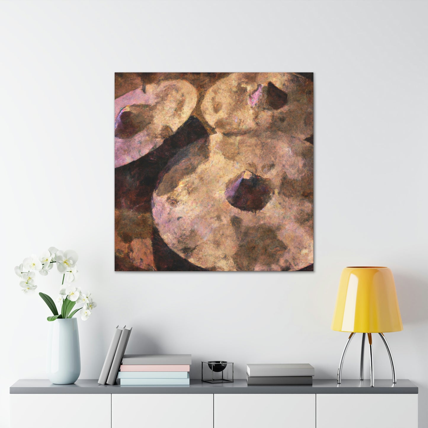 "Cymbal Reflections: Abstract" - Canvas