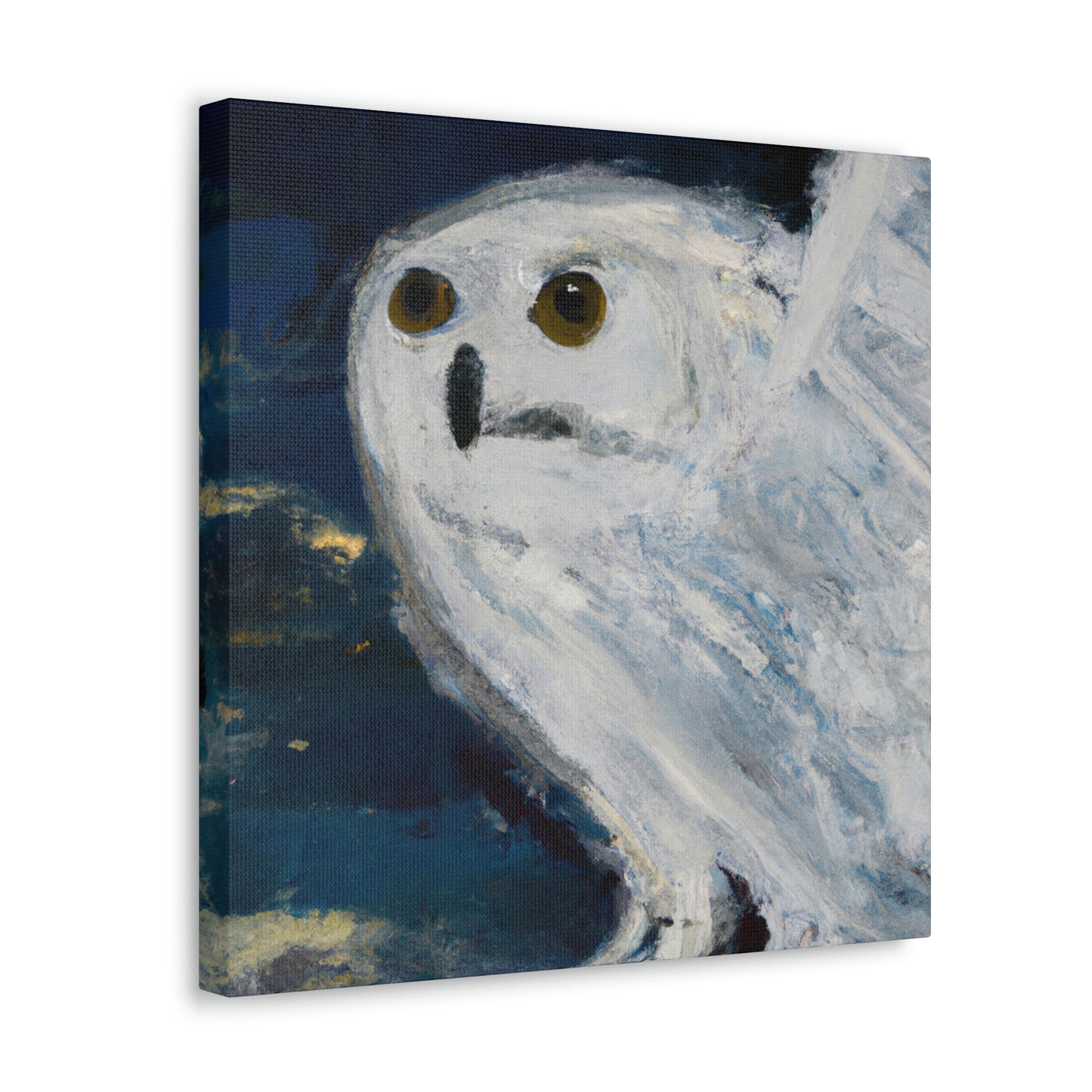 Snowy Owl Majesty - Canvas