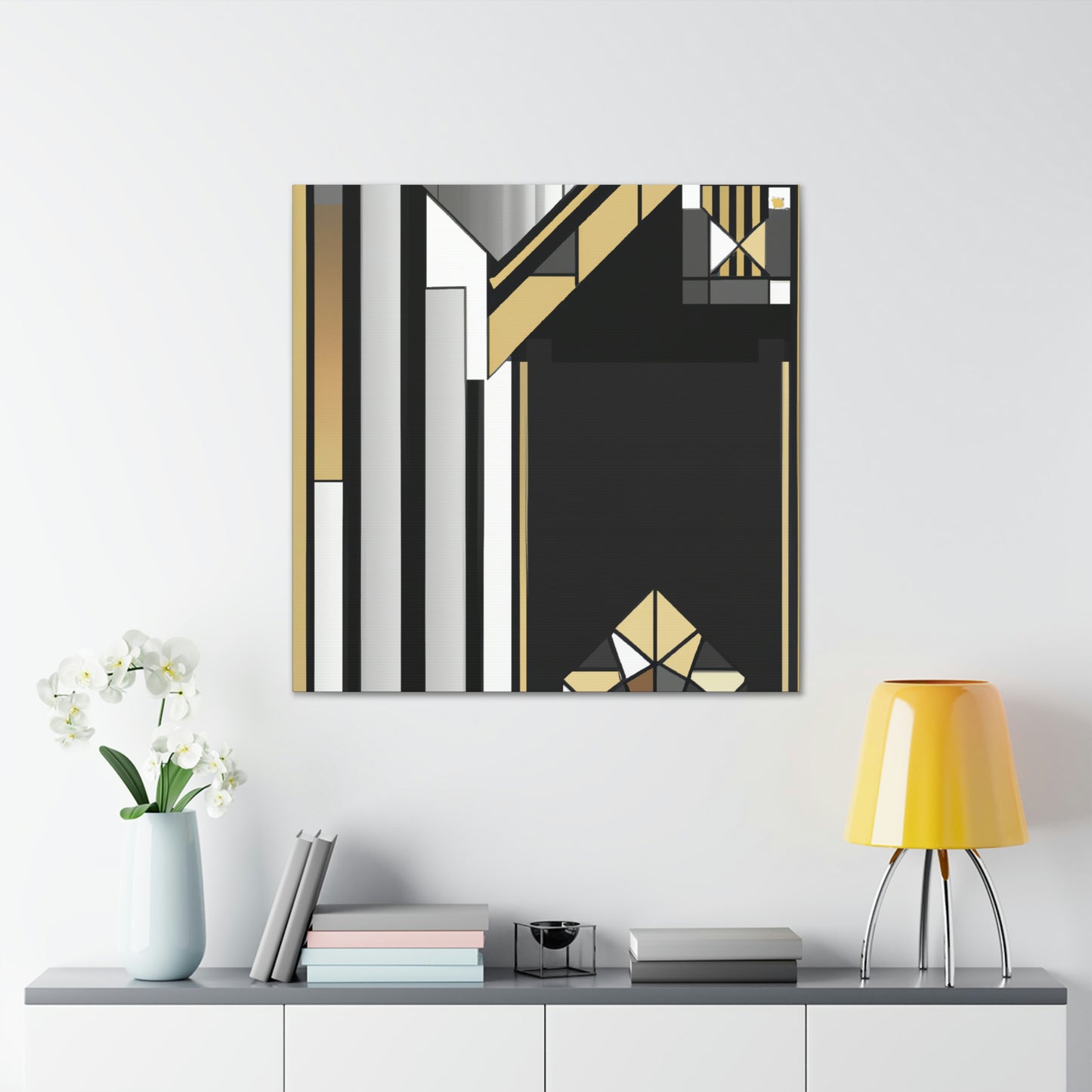 "Gleaming Roaring Reflection" - Canvas