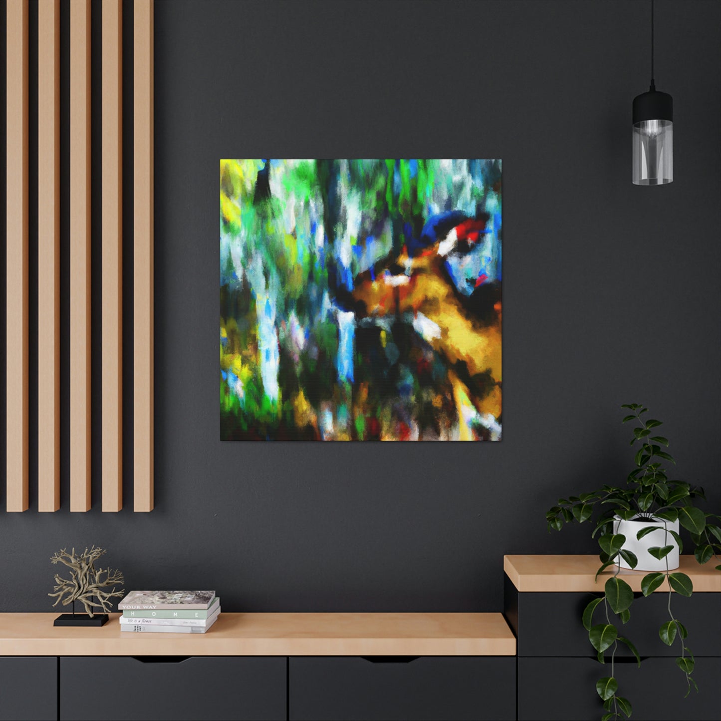 Whitetail Deer Insightful - Canvas