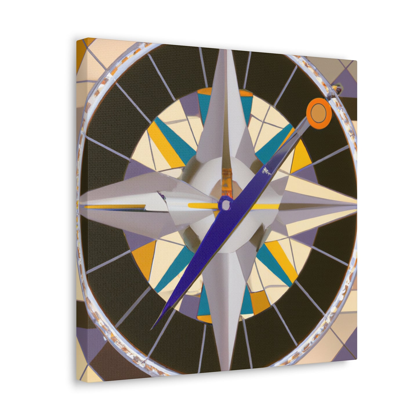 "Compass of Cosmos Glide" - Canvas