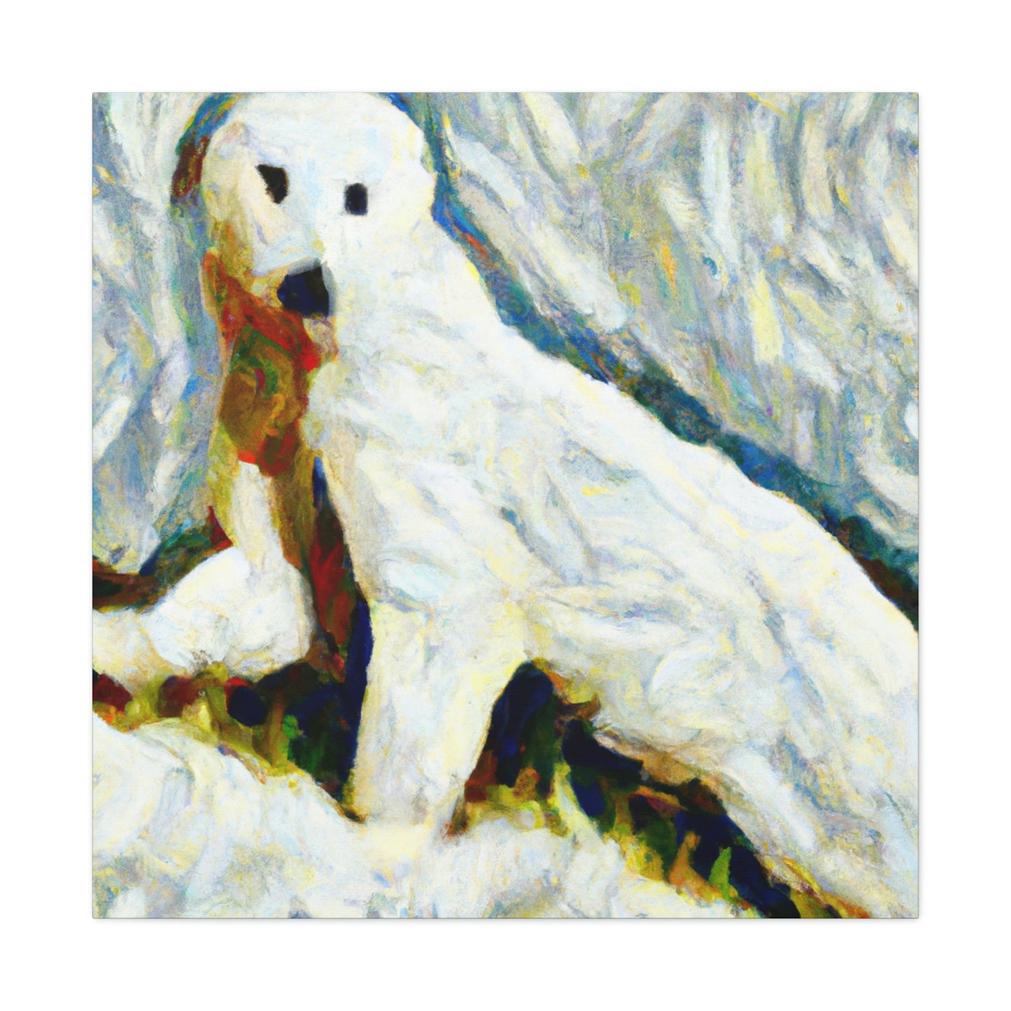 "Ermine's Majestic Splendor" - Canvas