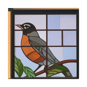 A Robin's Jazz Dance - Canvas