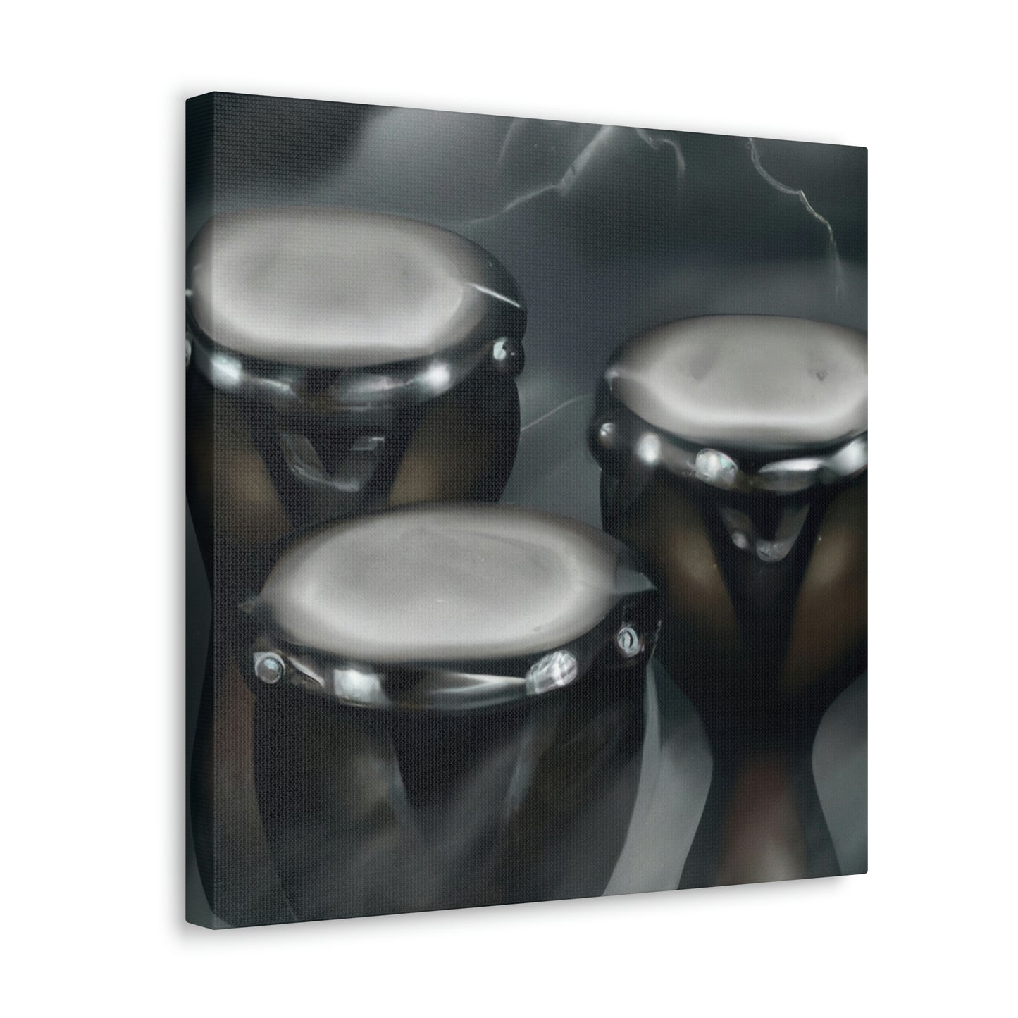 "Bongos By Moonlight" - Canvas