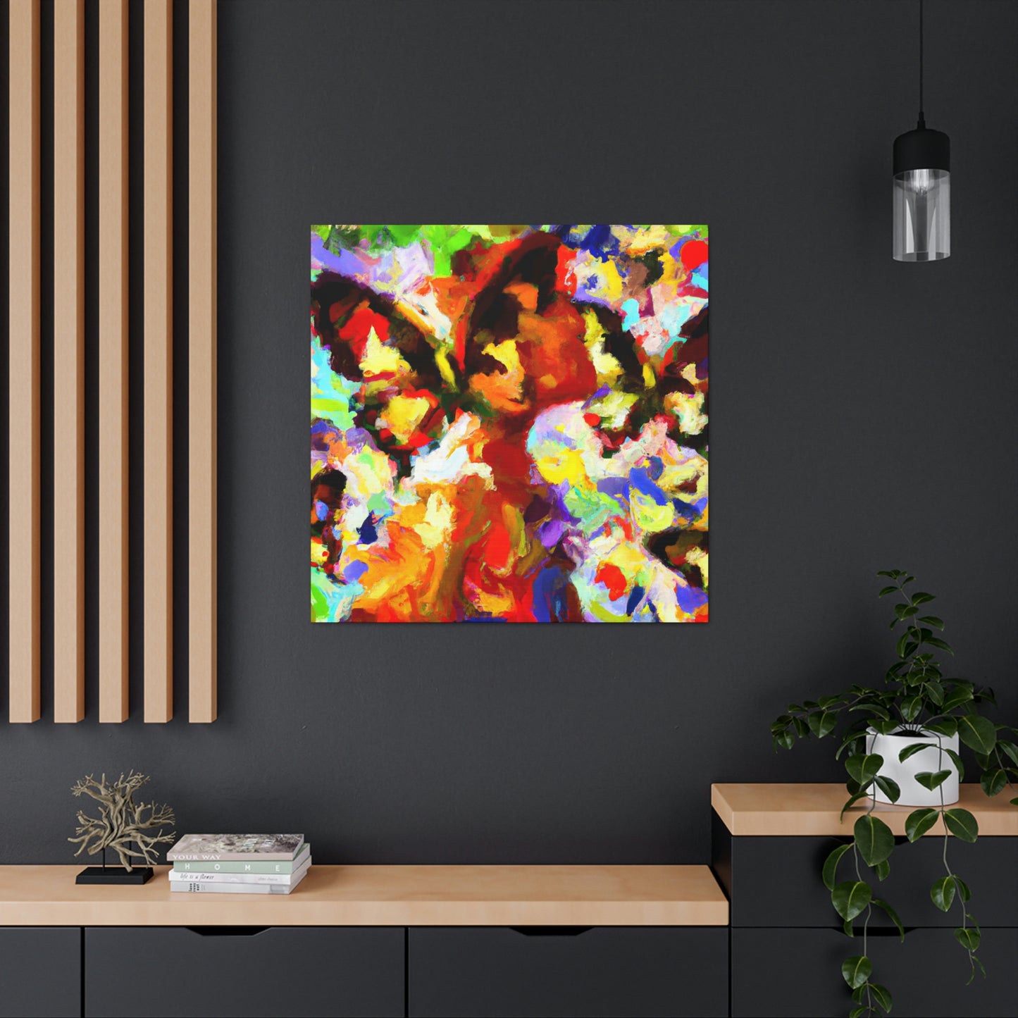 Love Butterfly Dance - Canvas