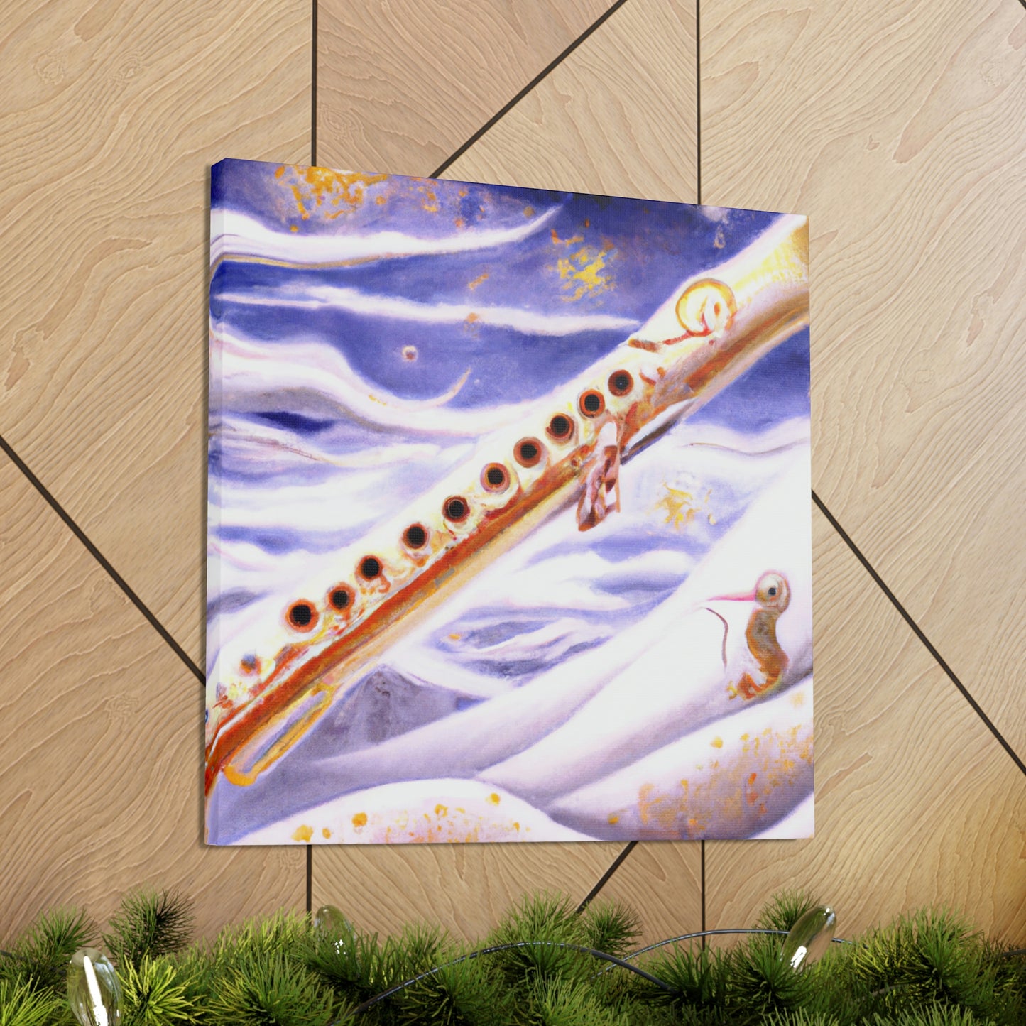 "Flute of Dreamscapes" - Canvas