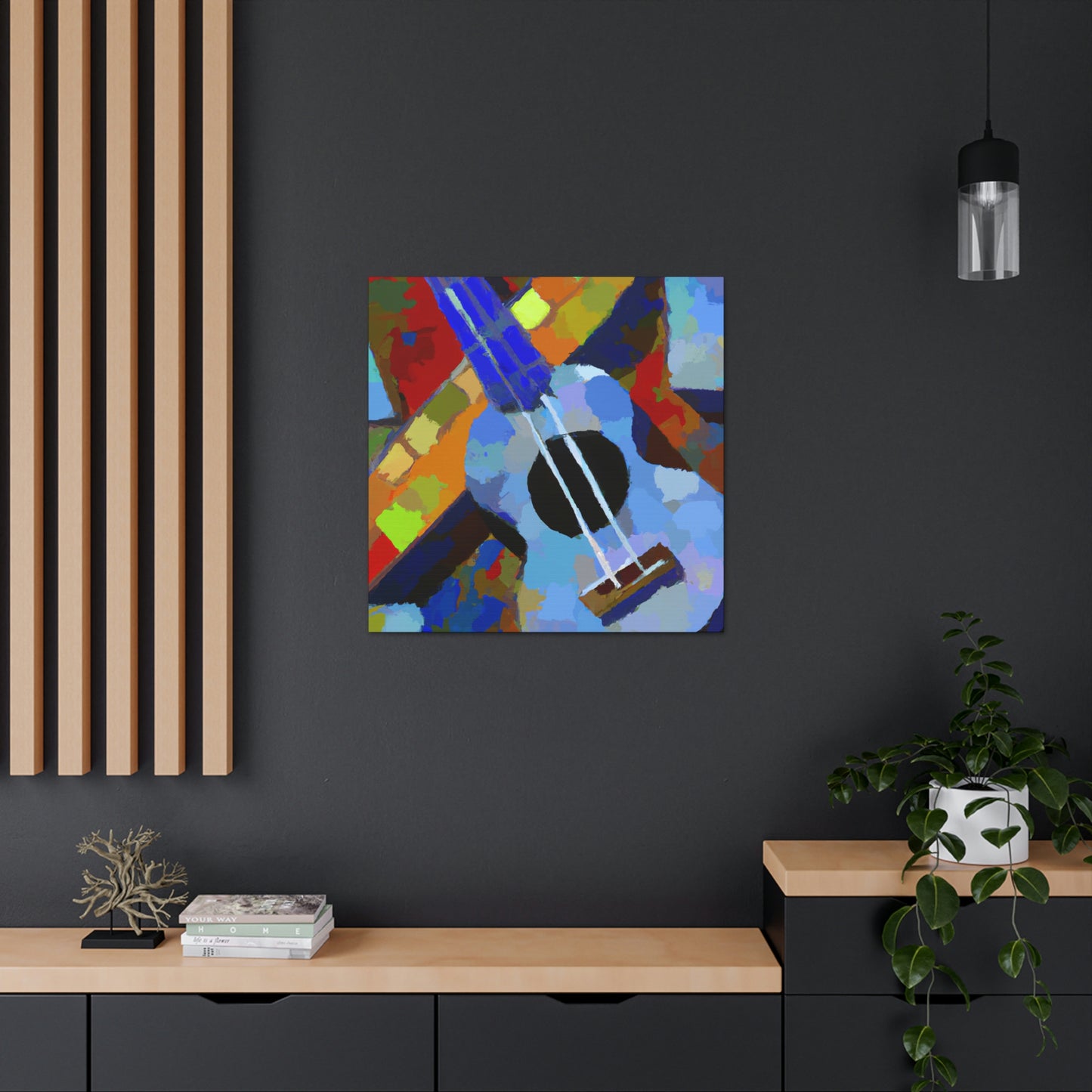 Ukelele in Harmony - Canvas