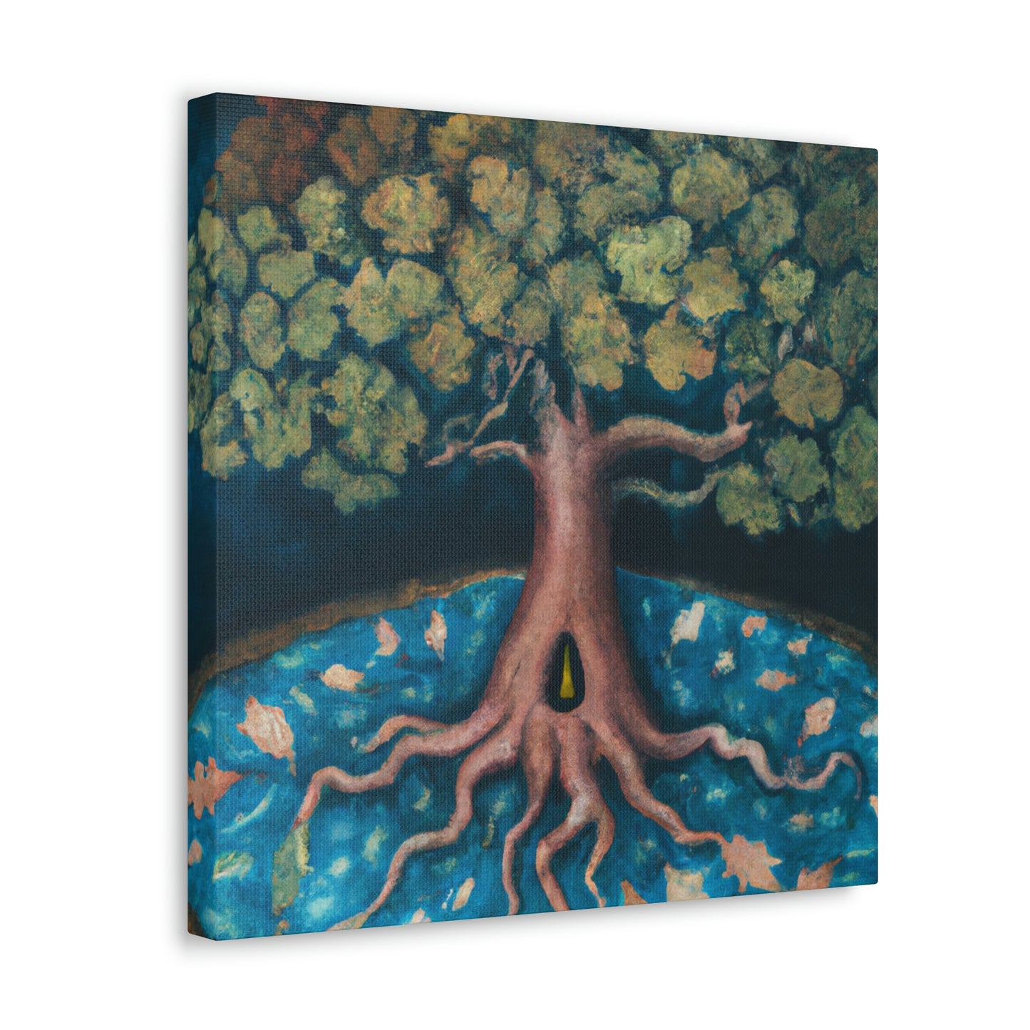 "Oak Tree Reflection" - Canvas